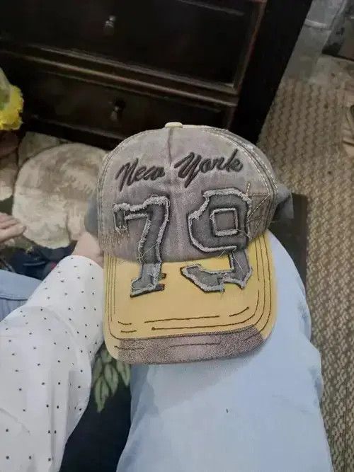 Other NY Distressed Baseball Cap Hat Size ONE SIZE - 1 Thumbnail