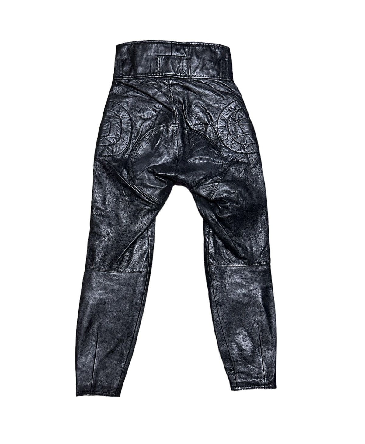 Japanese Brand Komine Leather biker pants Size US 28 / EU 44 - 2 Thumbnail