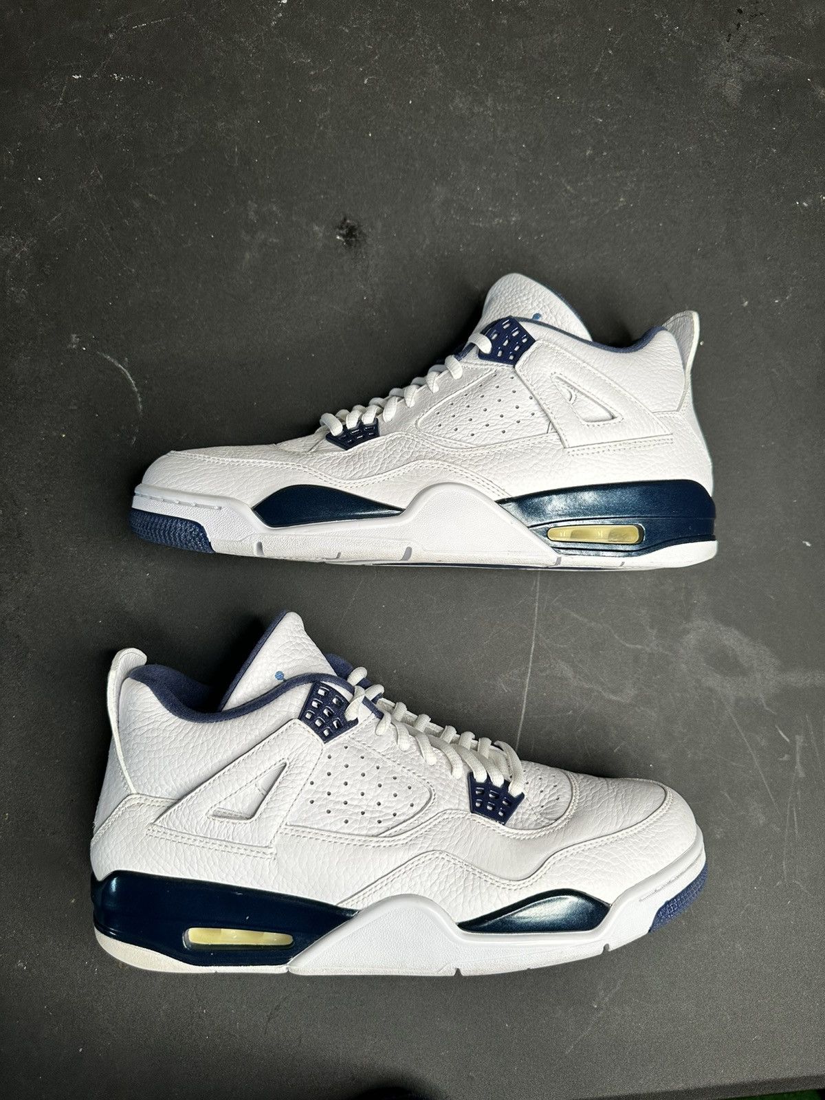 image of Jordan Nike Jordan 4 Columbia Shoes in Blue, Men's (Size 11)
