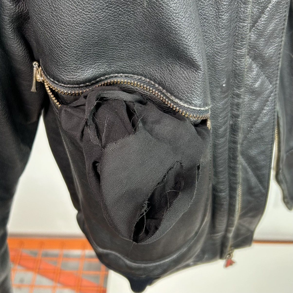 Other VTG Polaris Black Leather Hein Gericke Snowmobile Jacket Size US L / EU 52-54 / 3 - 6 Thumbnail