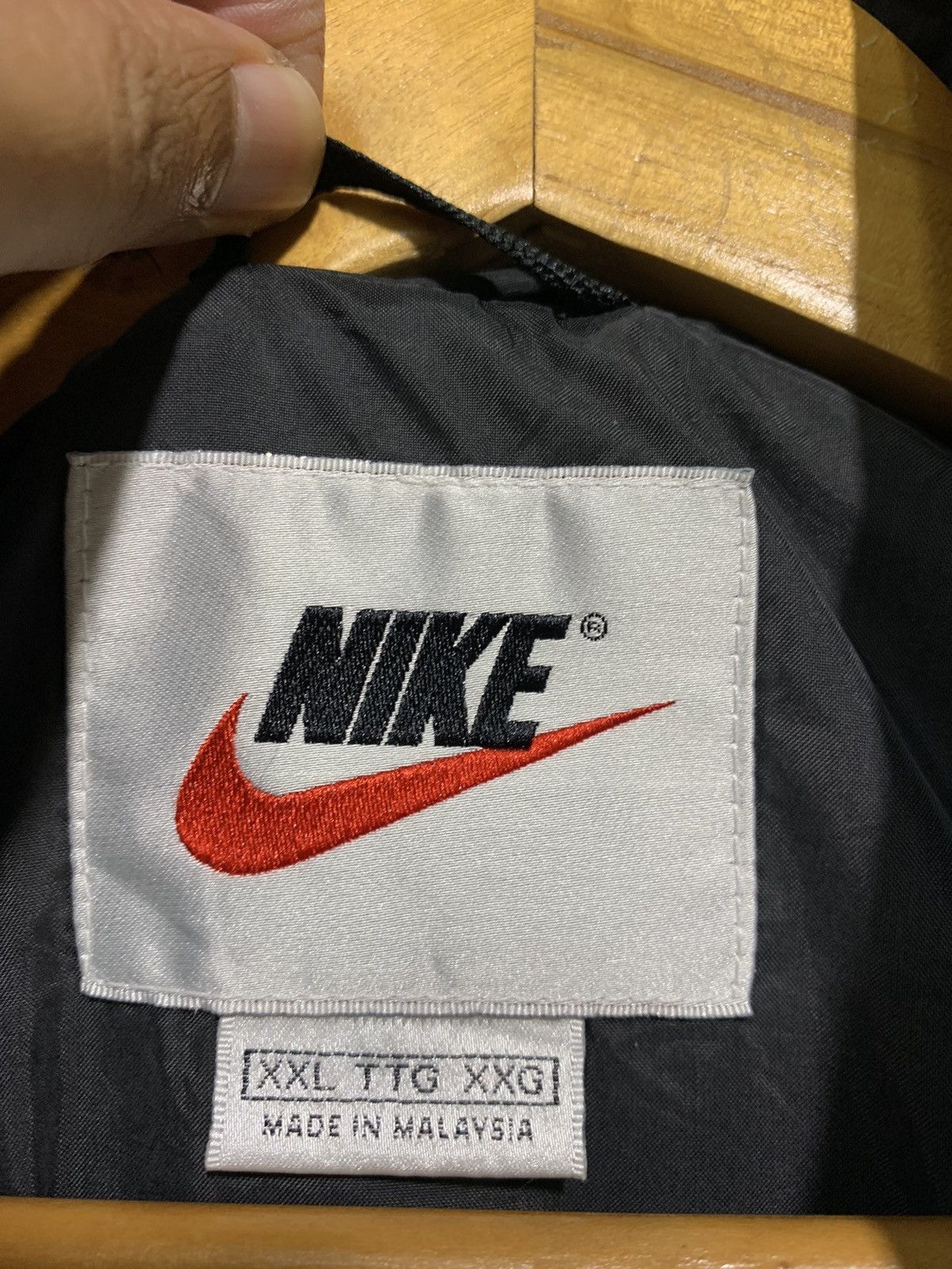 Nike 🔥VTG 90S NIKE LIGHT JACKETS BIG SWOOSH Size US XXL / EU 58 / 5 - 8 Thumbnail
