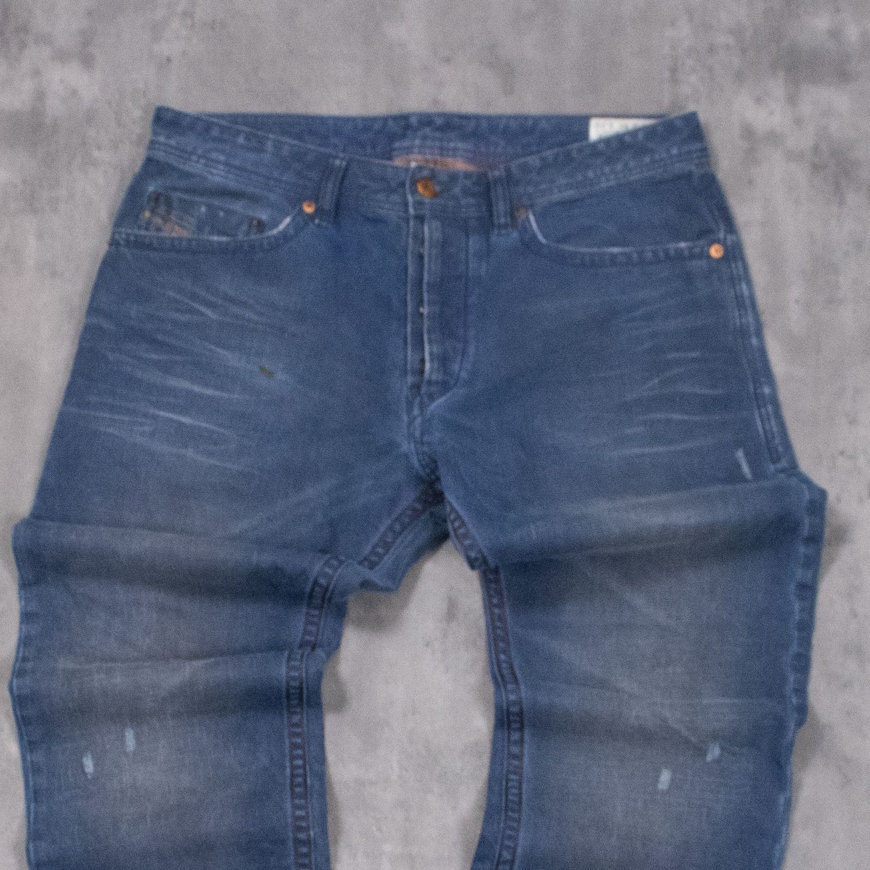 Diesel Vintage Y2K Diesel Brandoom Bootcut Blue Denim Jeans Size US 34 / EU 50 - 4 Thumbnail