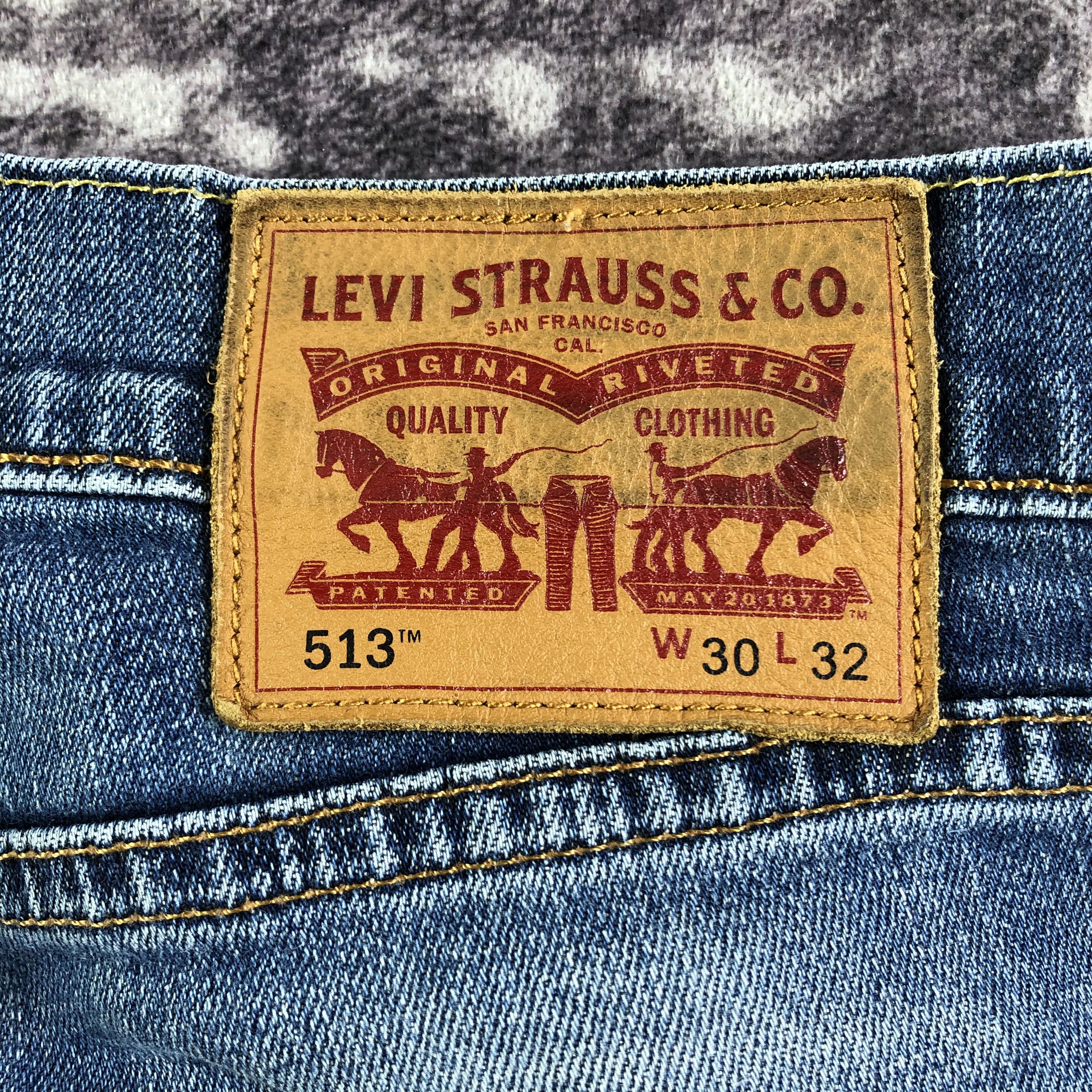 Levi's × Vintage Vintage Blue Wash Levis 513 Jeans-JM3315 Size US 31 - 5 Thumbnail
