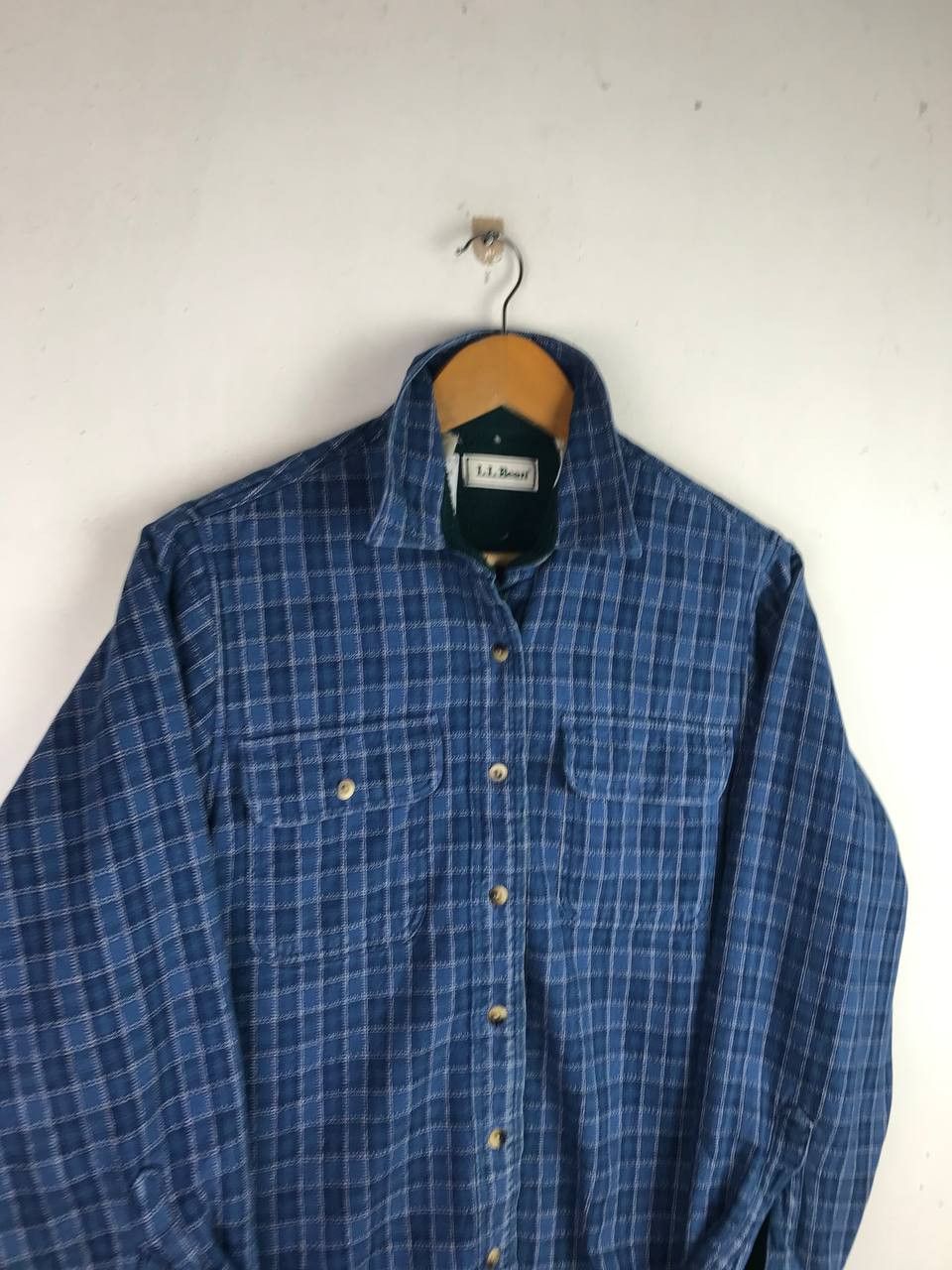 Flannel × L.L. Bean × Vintage Rare Design Flannel L.L.Bean Size US M / EU 48-50 / 2 - 5 Thumbnail