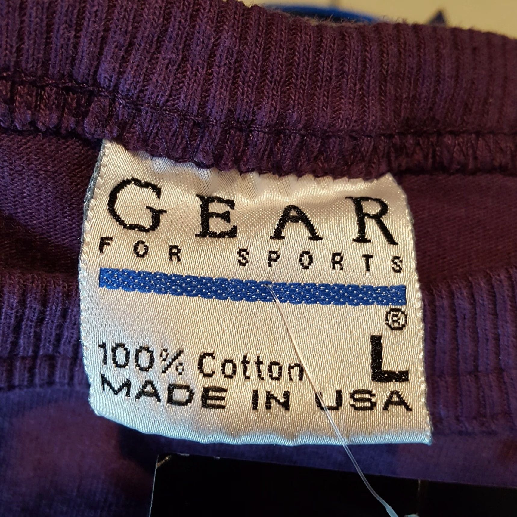 Vintage VTG Onalaska Wisconsin Plum Purple Men's Size Large USA Made Retro Y2K T Shirt Size US L / EU 52-54 / 3 - 7 Thumbnail