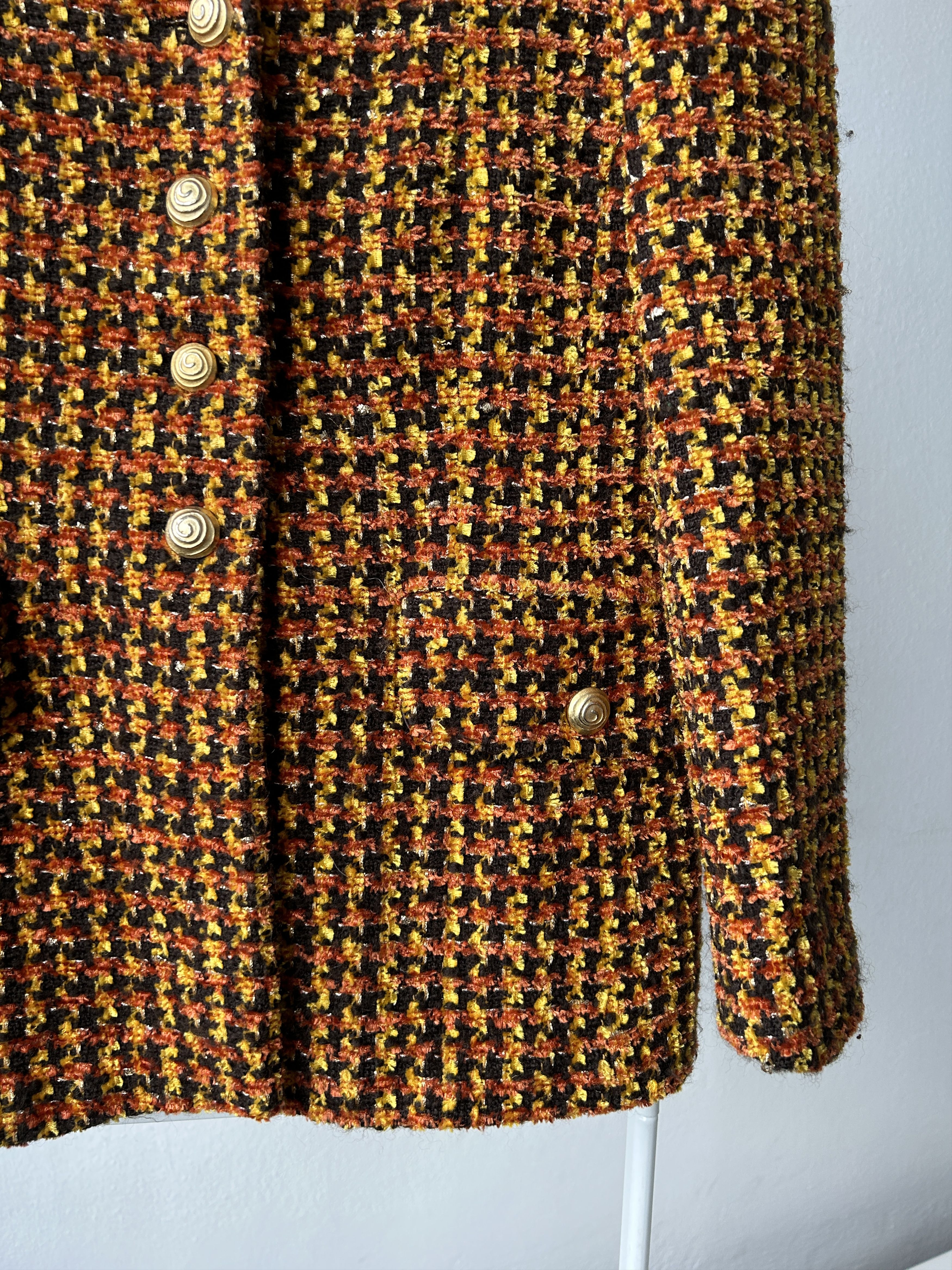 Escada Vintage Escada tweed blazer Size M / US 6-8 / IT 42-44 - 4 Thumbnail