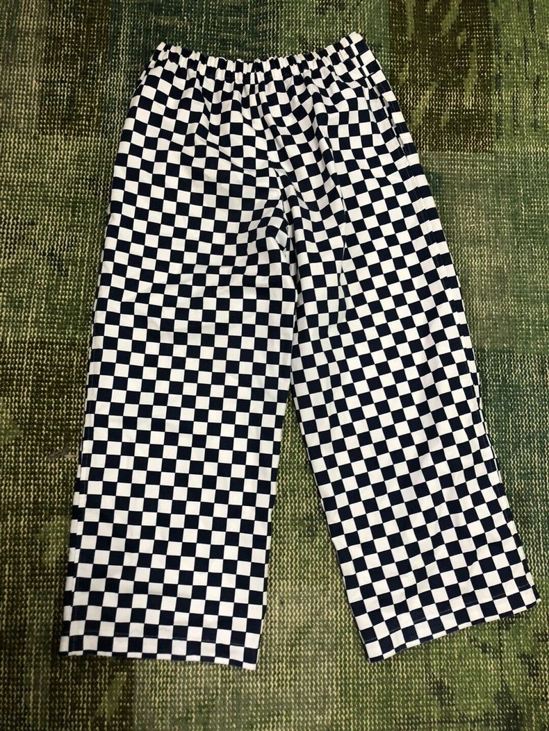 Comme des Garcons Comme Des Garcons size S Checked wide-leg pants Size 25" / US 0 / IT 36 - 4 Thumbnail