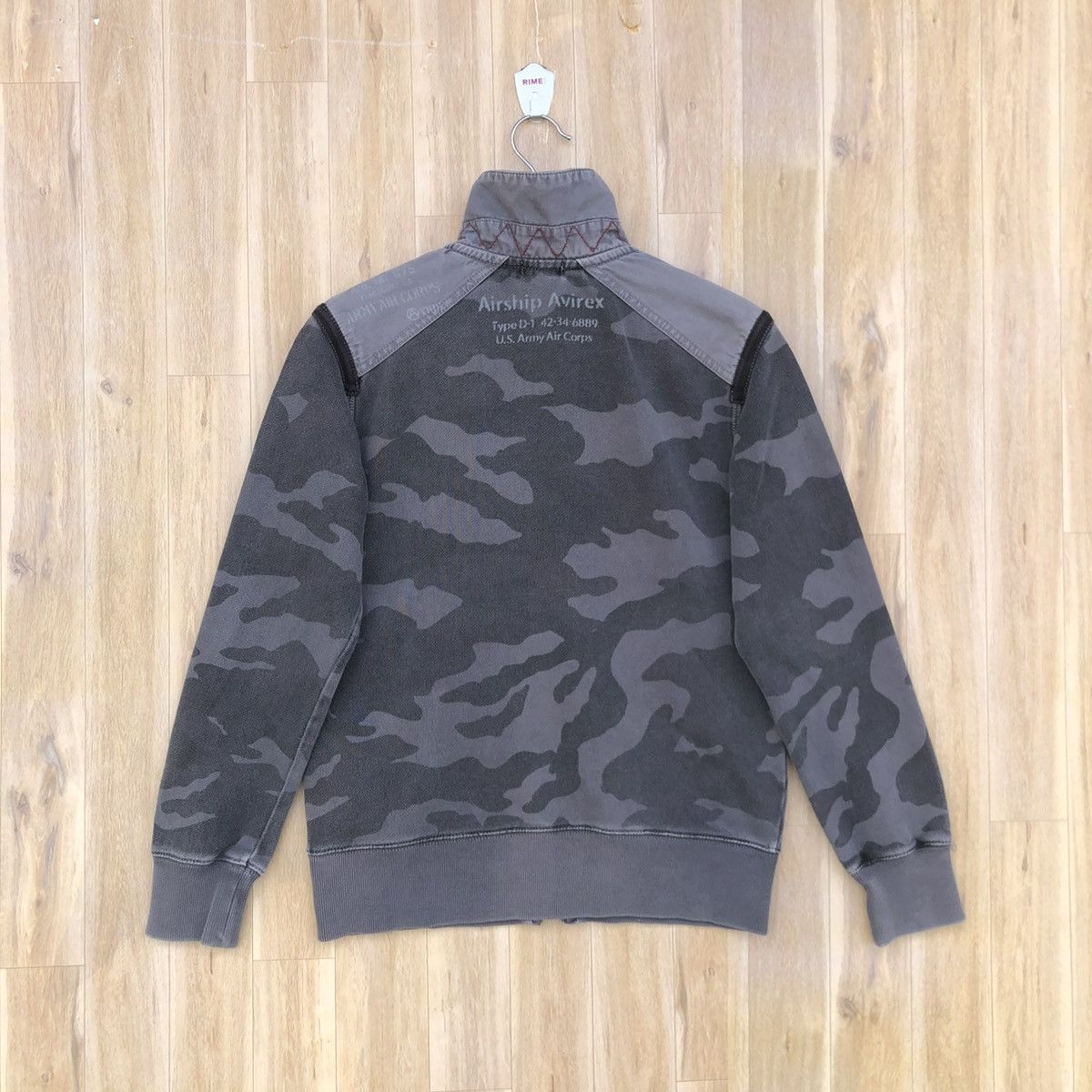 Avirex Vintage Avirex Camouflage Combi stand Track Jacket Size US M / EU 48-50 / 2 - 4 Thumbnail