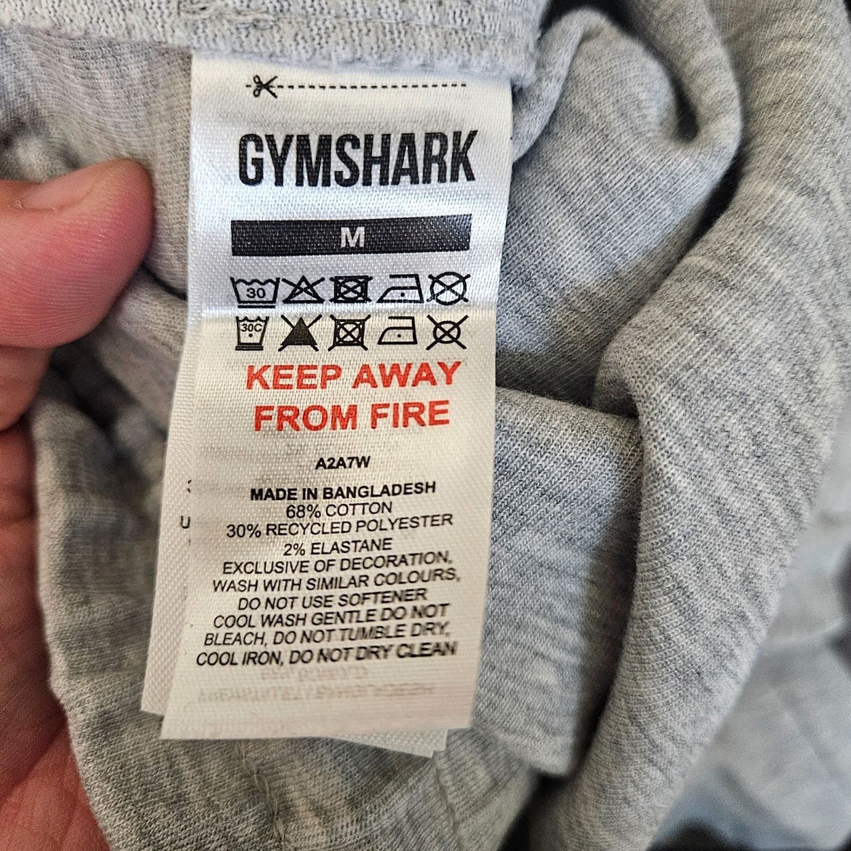 Gymshark Gymshark Womens Gray Jogger Sweatpants M Athletic Lounge Pants Size 32" / US 10 / IT 46 - 4 Thumbnail