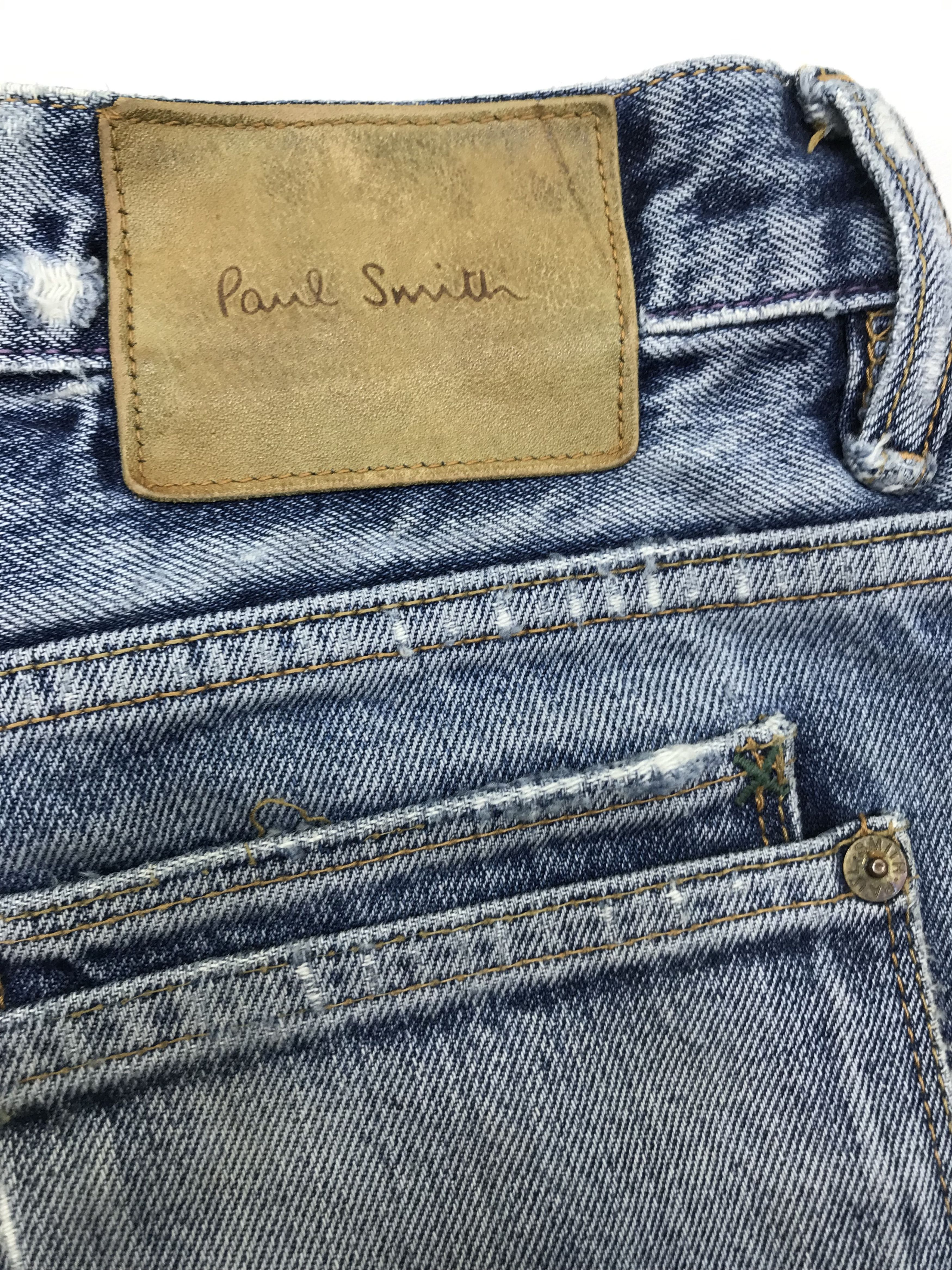 Paul Smith Vintage Paul Smith Faded Blue Jeans Distressed Denim Size US 32 / EU 48 - 12 Thumbnail