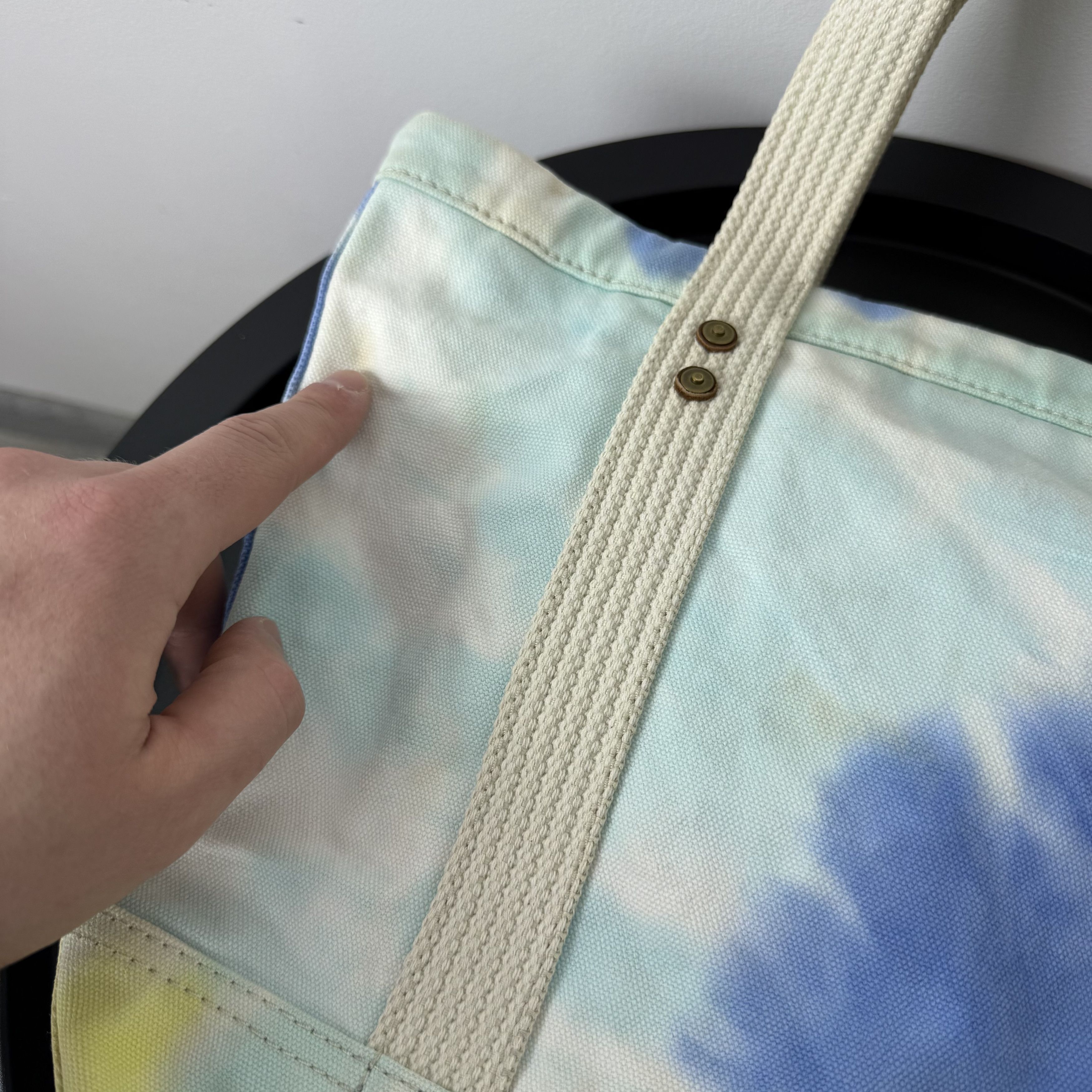 Polo Ralph Lauren Vintage Polo Ralph Lauren 90s Tie-Dye Shoulder Tote Bag Size ONE SIZE - 10 Thumbnail