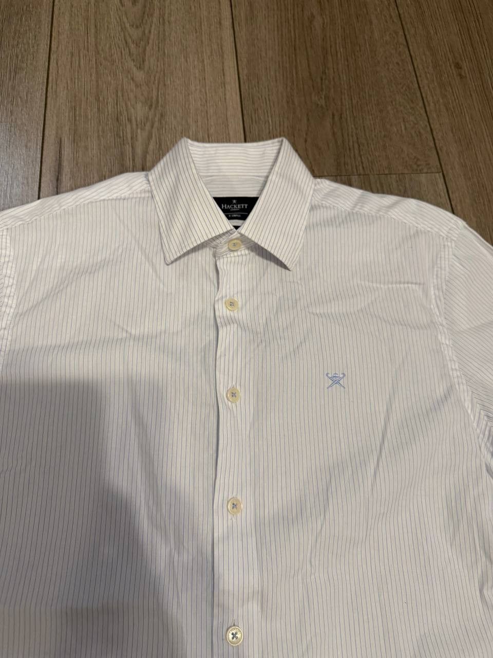Hackett Hackett London shirt men sz XS/S Classic Fit striped white Size US XS / EU 42 / 0 - 3 Thumbnail