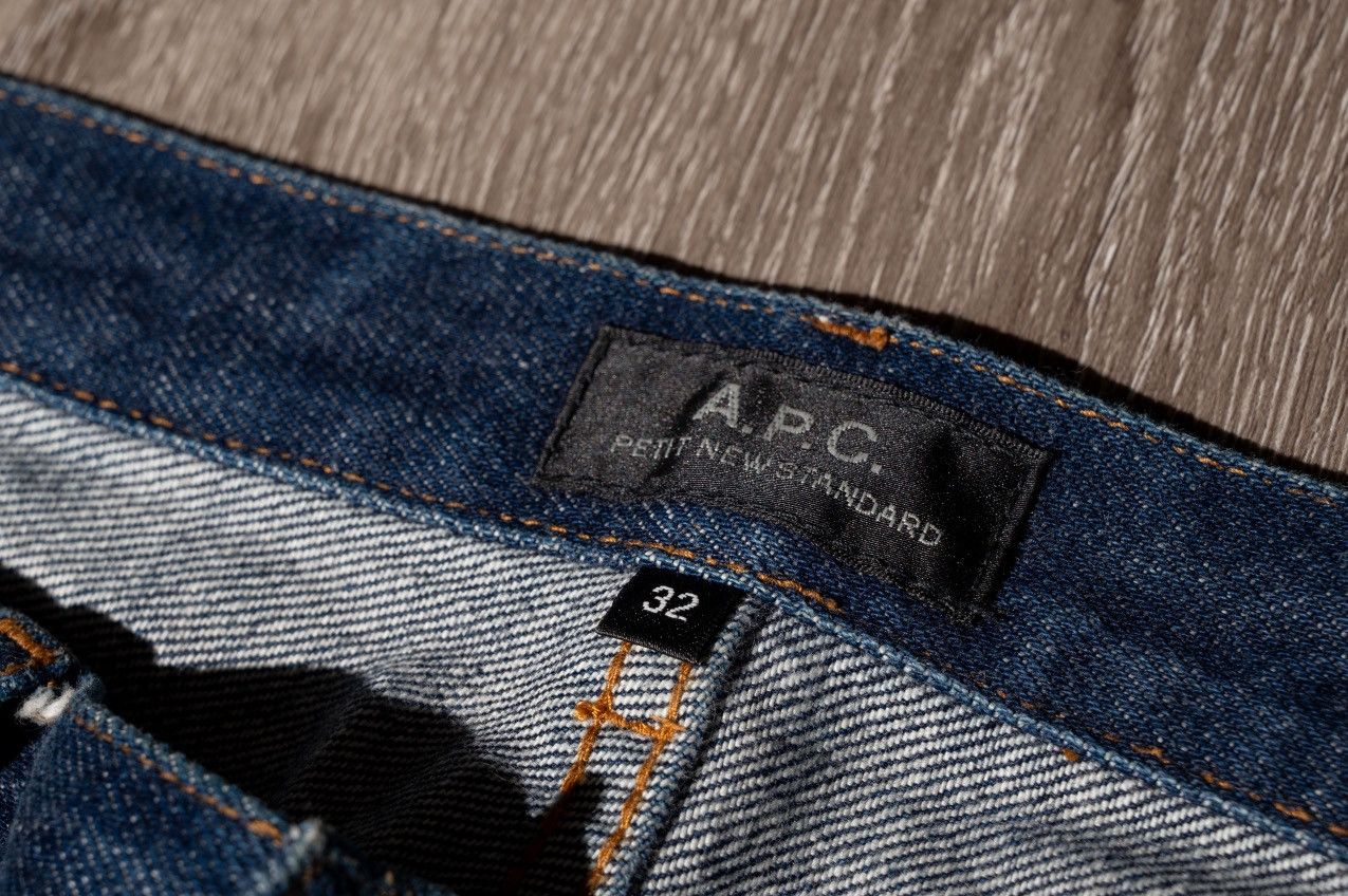 A.P.C. APC Blue Denim Jeans Size US 32 / EU 48 - 3 Thumbnail
