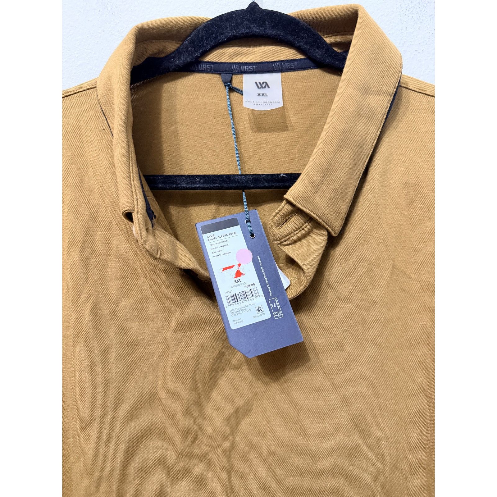 Other NWT VRST Men's Polo Shirt with Minor Stain Sz XXL Size US XXL / EU 58 / 5 - 2 Thumbnail