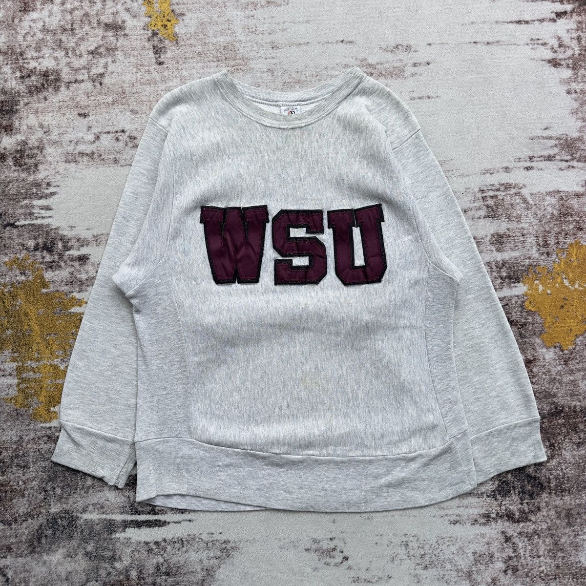 Japanese Brand WSU COLLEGE LOGO CREWNECK SWEATSHIRT MADE IN USA VINTAGE Size US M / EU 48-50 / 2 - 2 Thumbnail