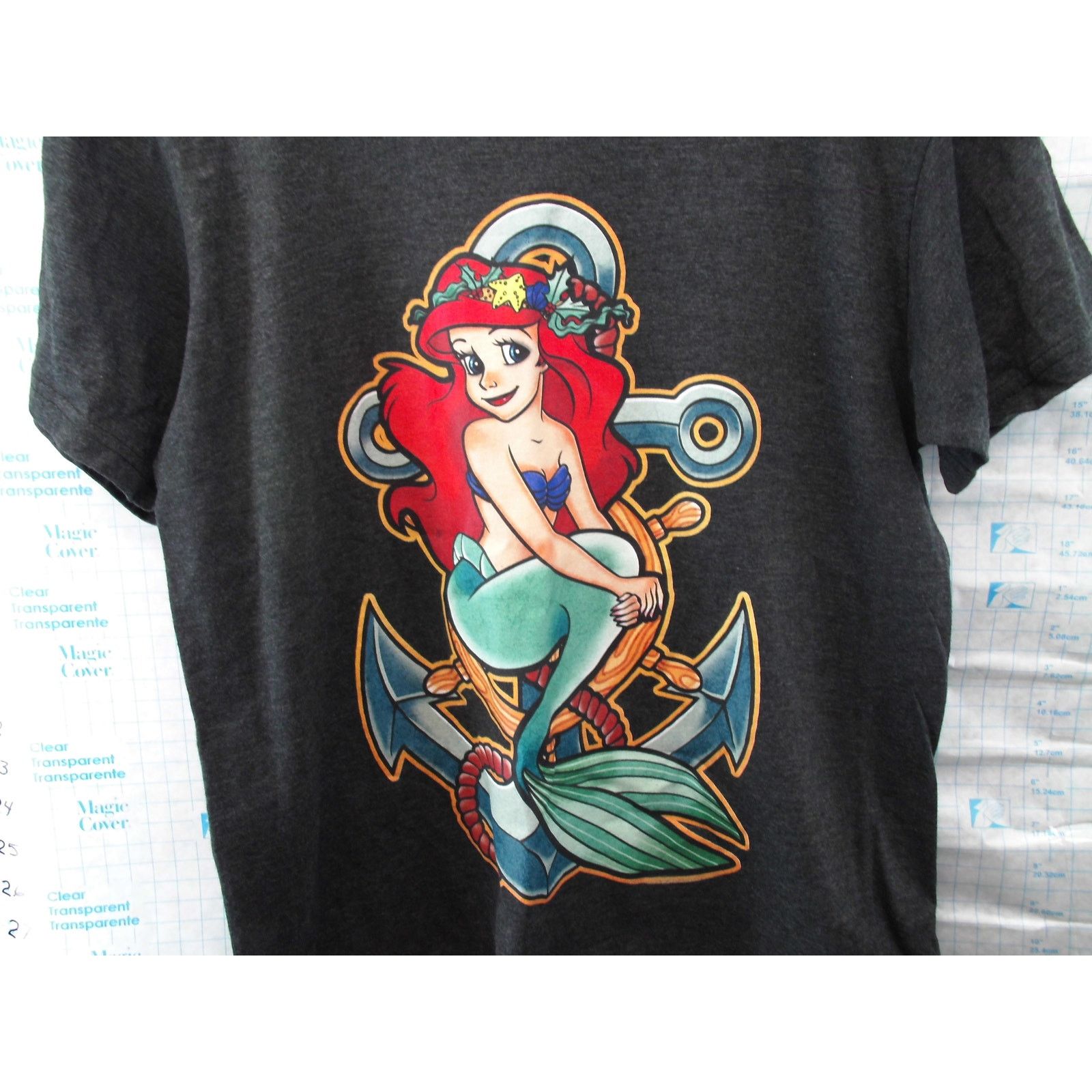 Disney Disney The Little Mermaid Crop Shirt Medium Size M / US 6-8 / IT 42-44 - 5 Thumbnail