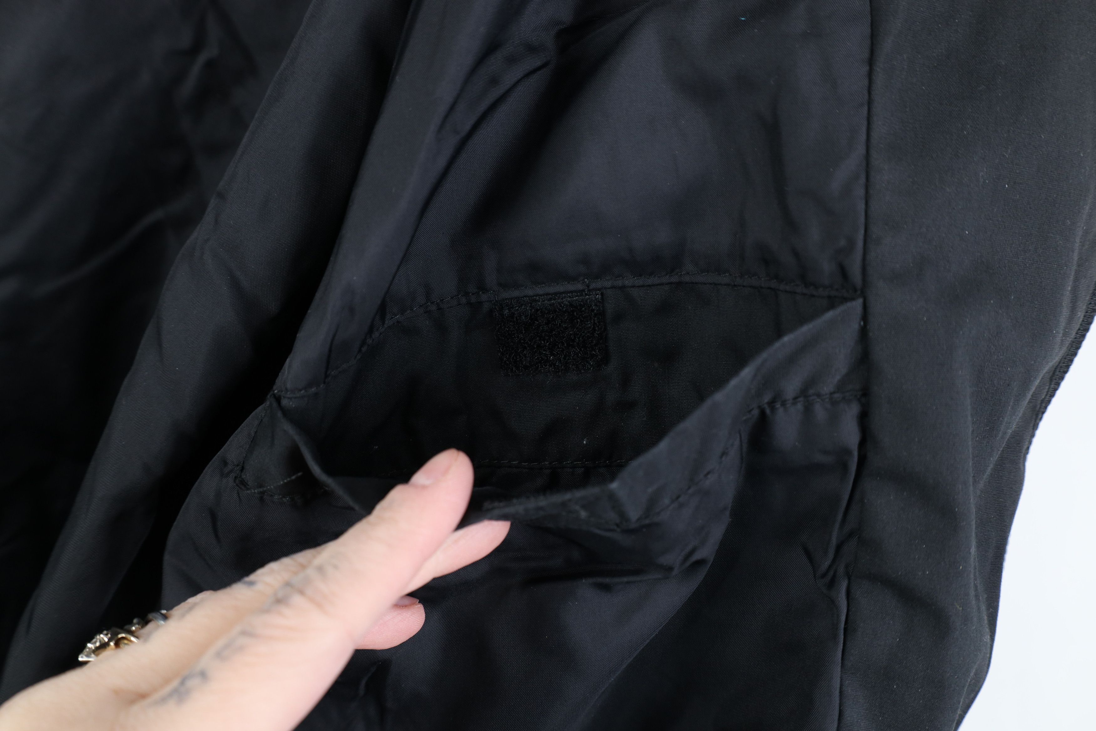 Vintage Vintage 90s Streetwear Full Zip Cafe Racer Bomber Jacket Size US L / EU 52-54 / 3 - 13 Thumbnail