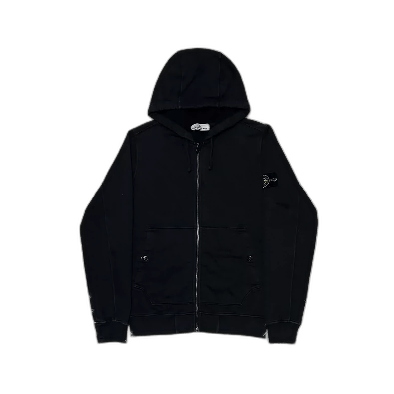 Stone Island Stone Island Zip Hoodie Black Size M -2506 Size US M / EU 48-50 / 2 - 1 Thumbnail