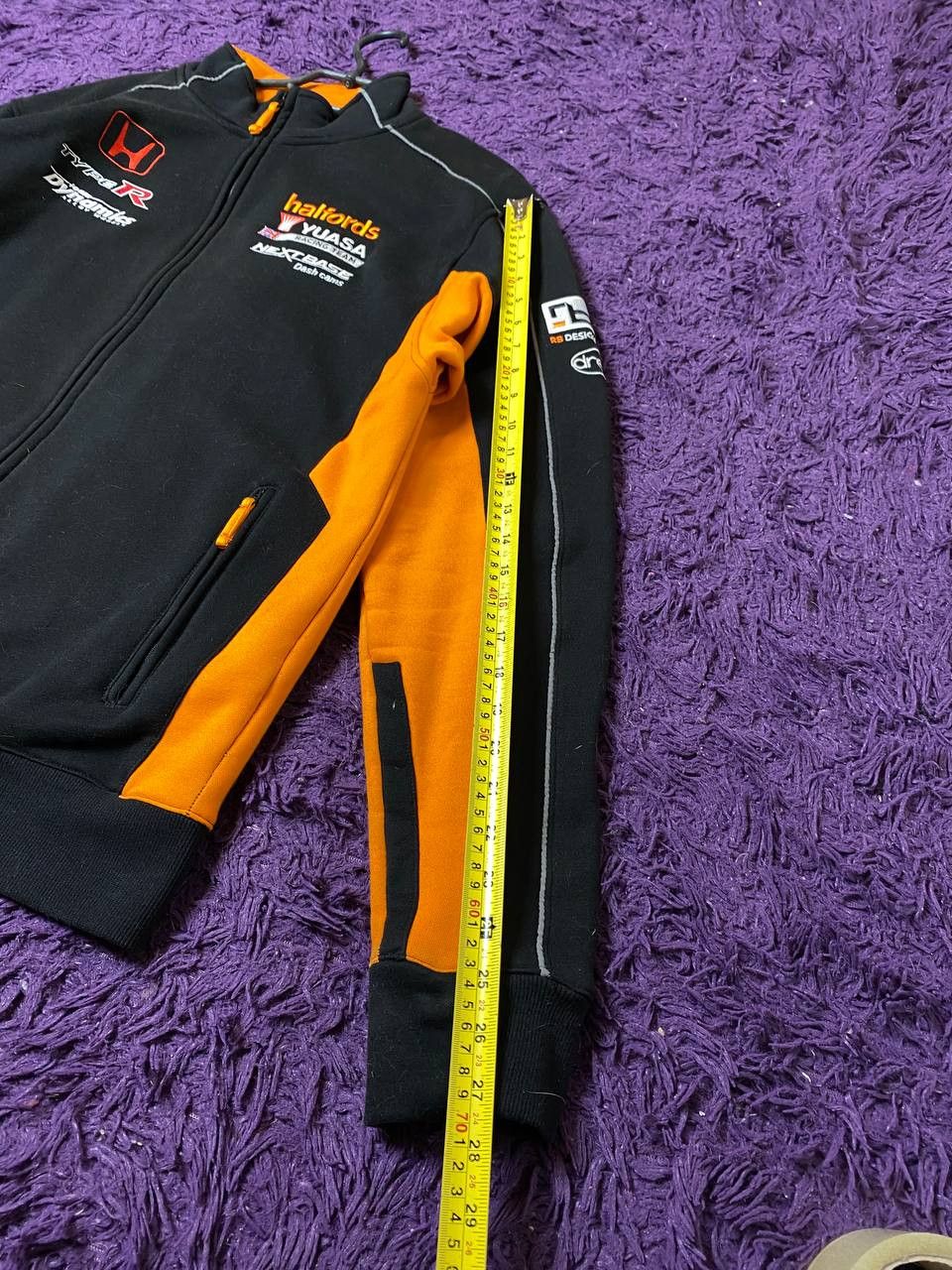 Honda Motosport Y2K Sweatshirt Zip HONDA Size XXL Size US XXL / EU 58 / 5 - 10 Thumbnail