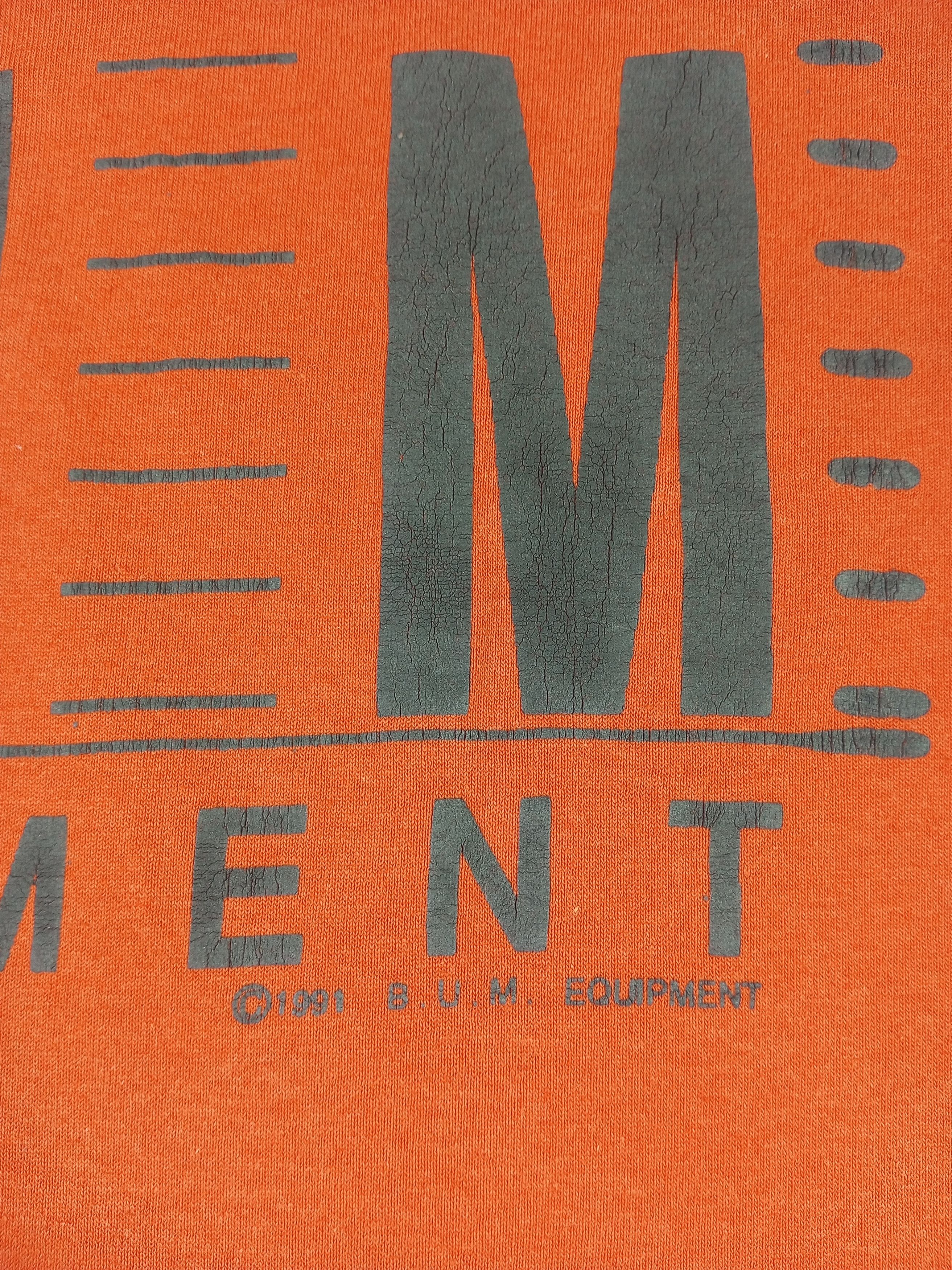 Vintage Vintage 90s Sun Faded BUM Equipment Single Stitch T-shirt Size US M / EU 48-50 / 2 - 5 Thumbnail