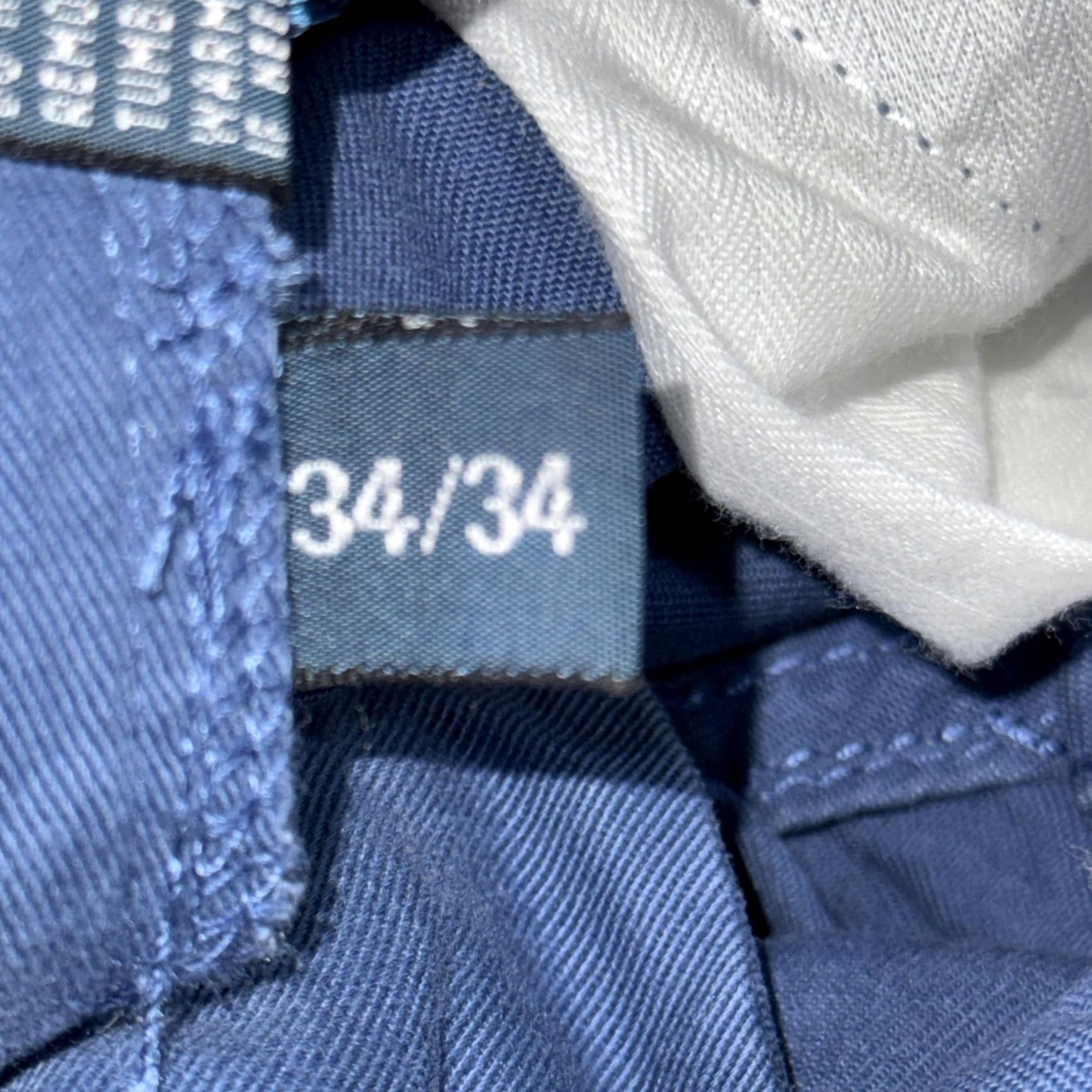 Polo Ralph Lauren Polo Ralph Lauren Chino Mens 34x34 Blue Straight Fit 5 Pocket Pants Size US S / EU 44-46 / 1 - 3 Thumbnail