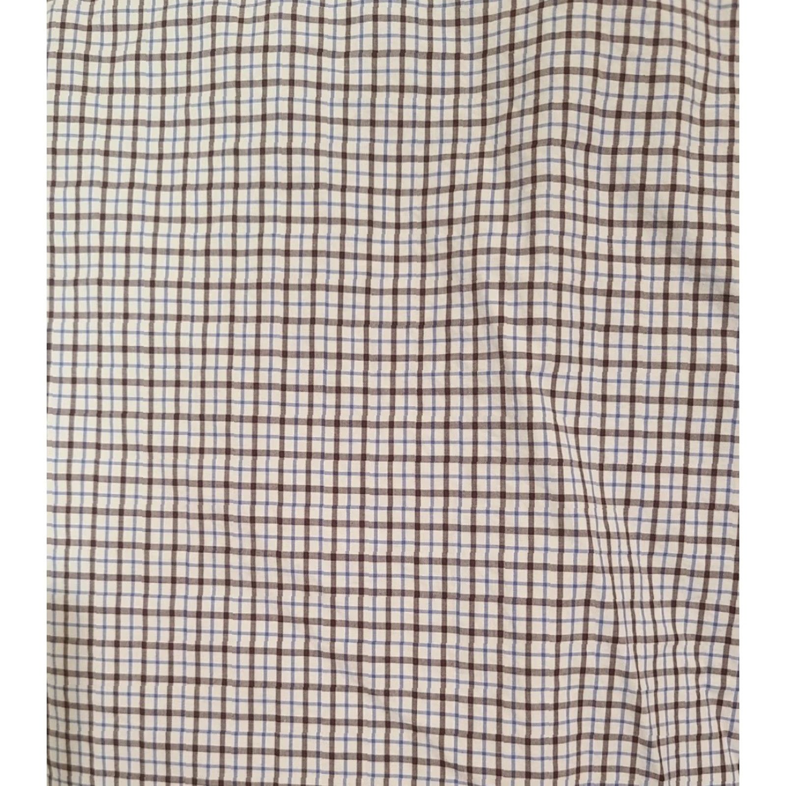 Polo Ralph Lauren Ralph Lauren Polo Shirt Long Sleeve Button Up Plaid Mens L Brown Blue White Size US L / EU 52-54 / 3 - 6 Thumbnail