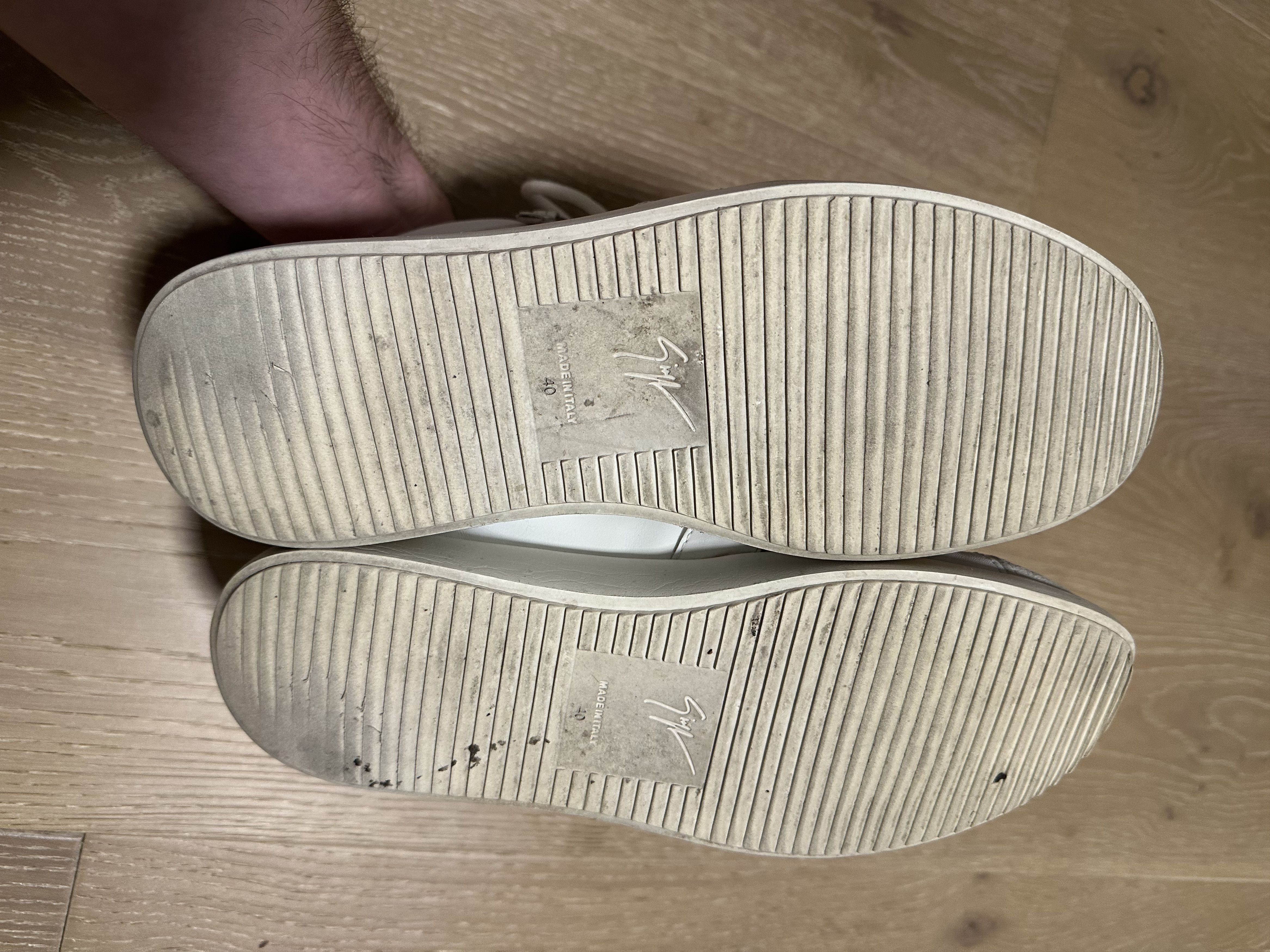 Giuseppe Zanotti Giuseppe Leather Runners Size US 6 / EU 39 - 7 Thumbnail