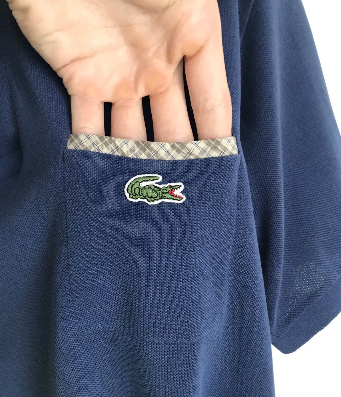 Lacoste Lacoste Vintage Polo T-Shirt Blue Sz XL Size US XL / EU 56 / 4 - 3 Thumbnail