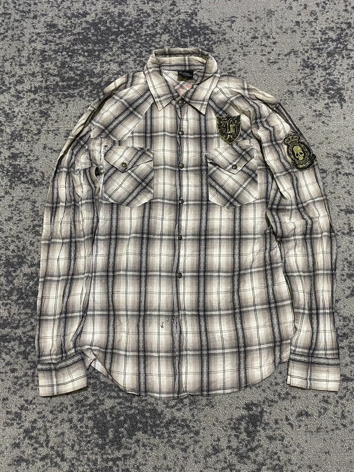 Beauty Beast × If Six Was Nine × Japanese Brand Y2k Edge Haurdy ifsixwasnine shirt Size US L / EU 52-54 / 3 - 1 Thumbnail