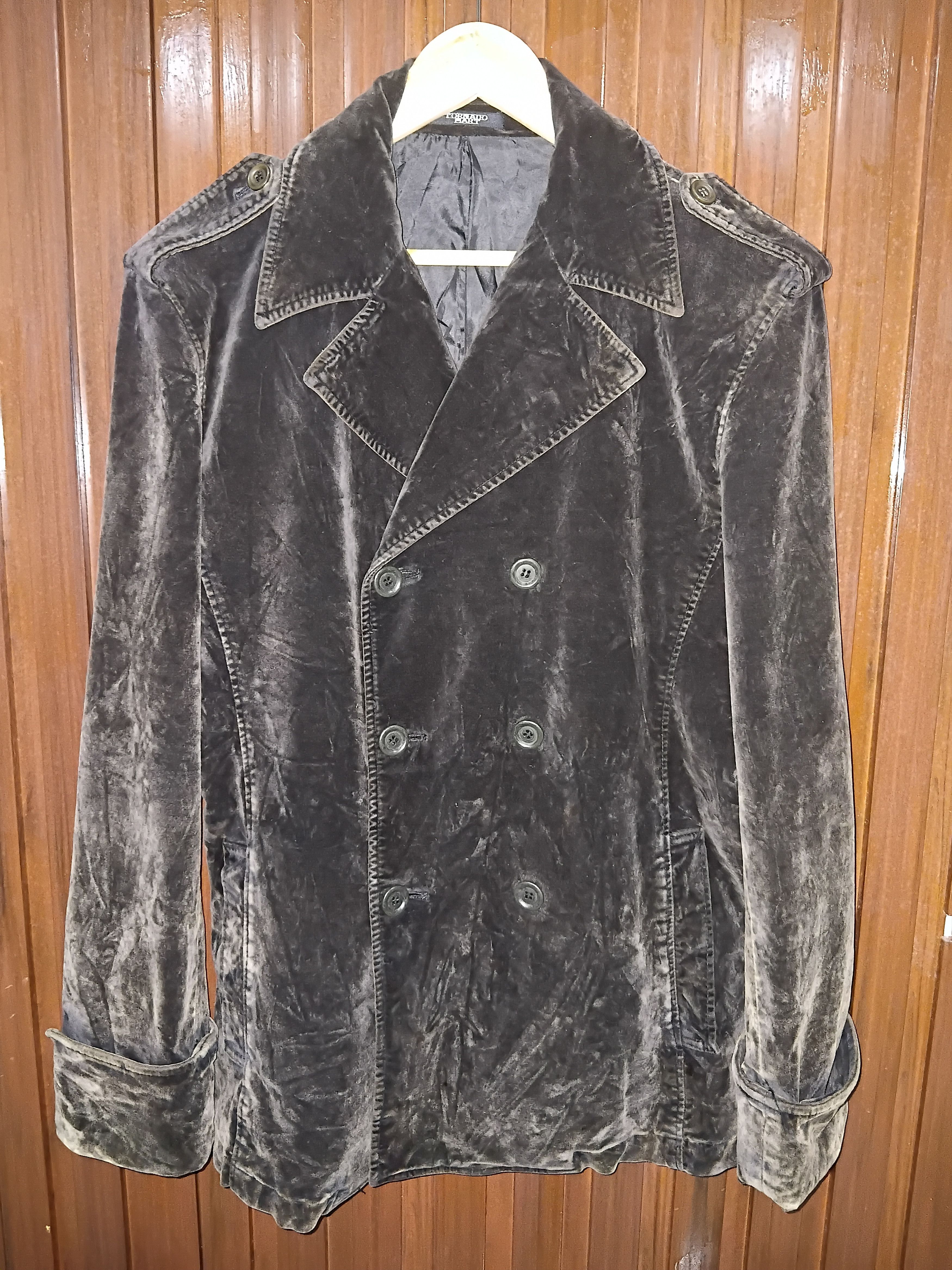 Tornado Mart Vintage Japanese Tornado Mart Velvet Jacket Size US M / EU 48-50 / 2 - 1 Thumbnail