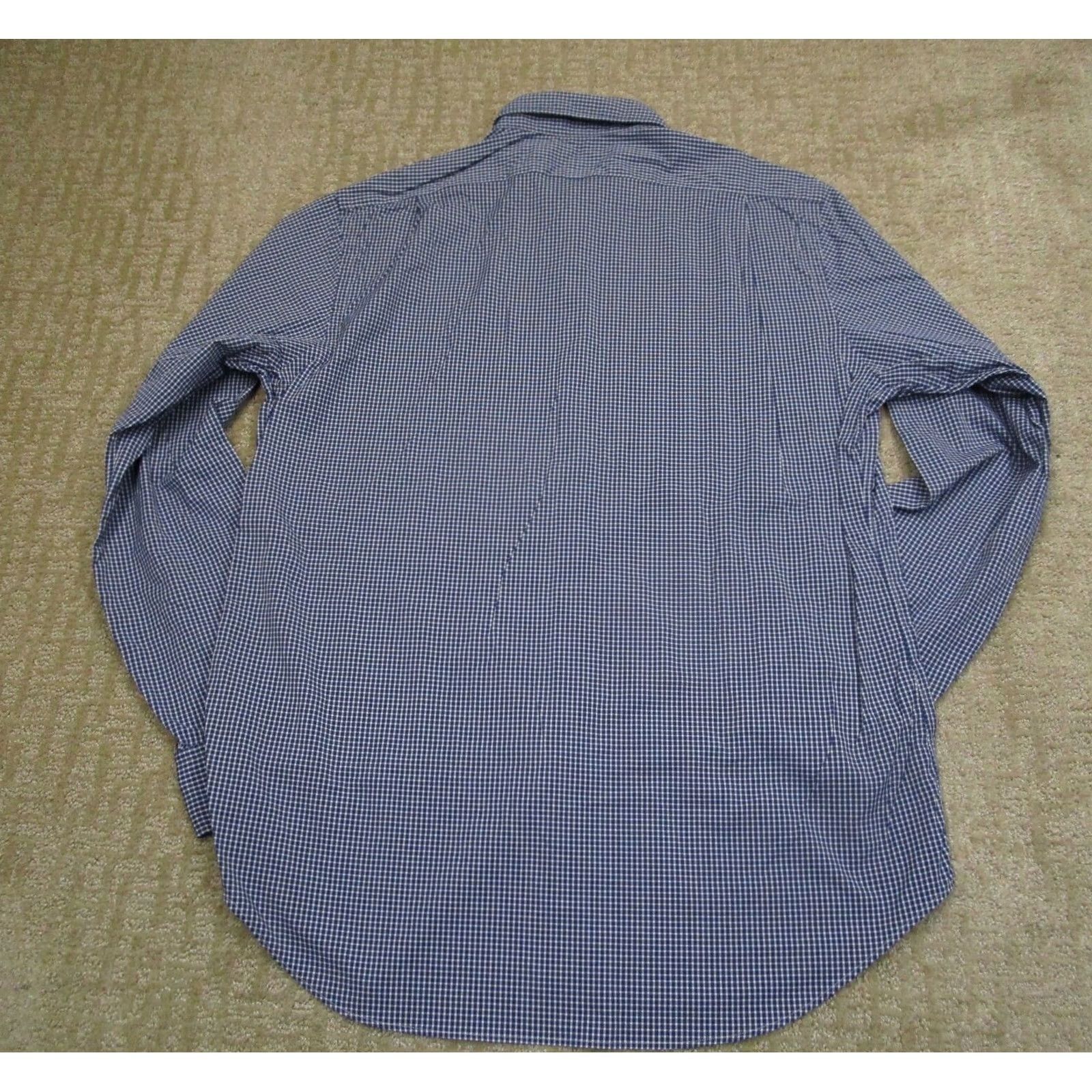 Polo Ralph Lauren Polo Ralph Lauren Shirt Men Large Blue Check Performance Long Sleeve Button Down Size US L / EU 52-54 / 3 - 3 Thumbnail