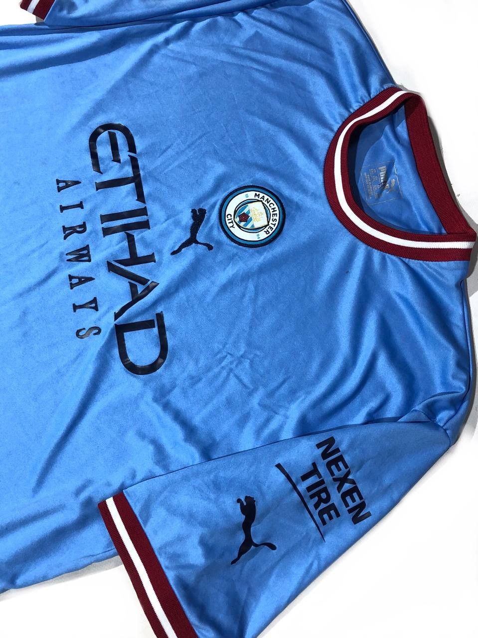 Puma Puma Manchester Sity Soccer Jersey T-Shirt Size US XXL / EU 58 / 5 - 3 Thumbnail