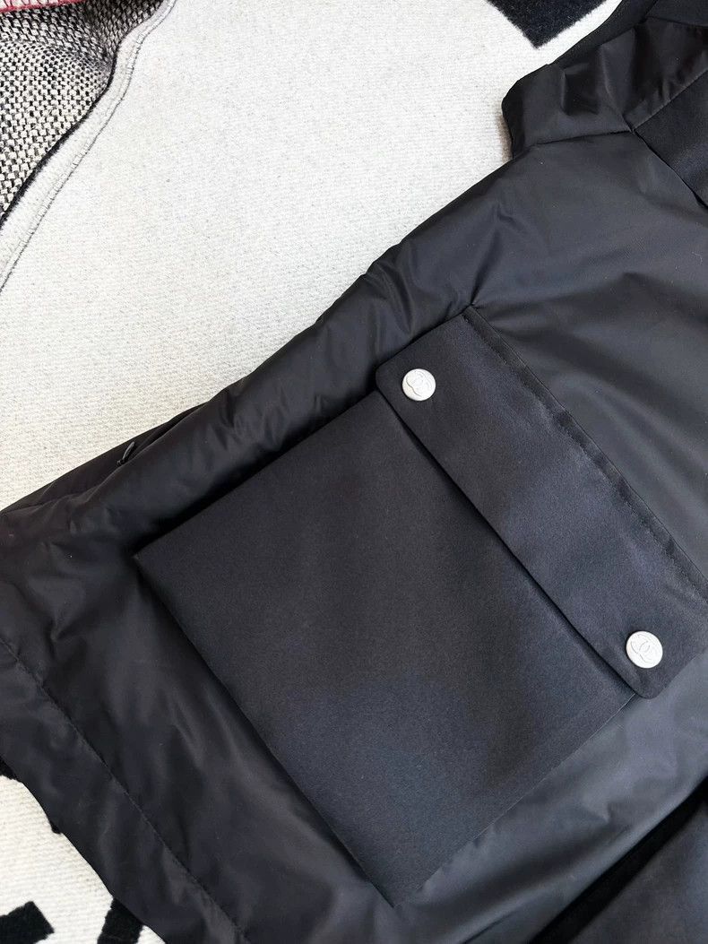 Chanel Black Ski Vest Jacket