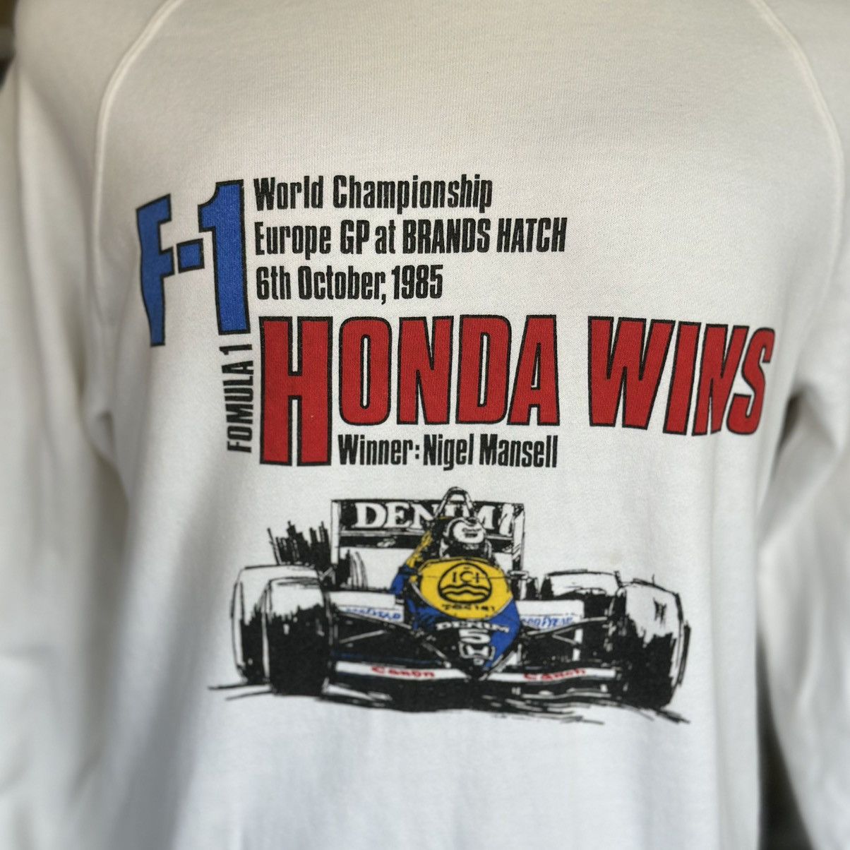 Sports Specialties Vintage Canon William Honda Racing Team Sweatshirt Size US M / EU 48-50 / 2 - 3 Thumbnail