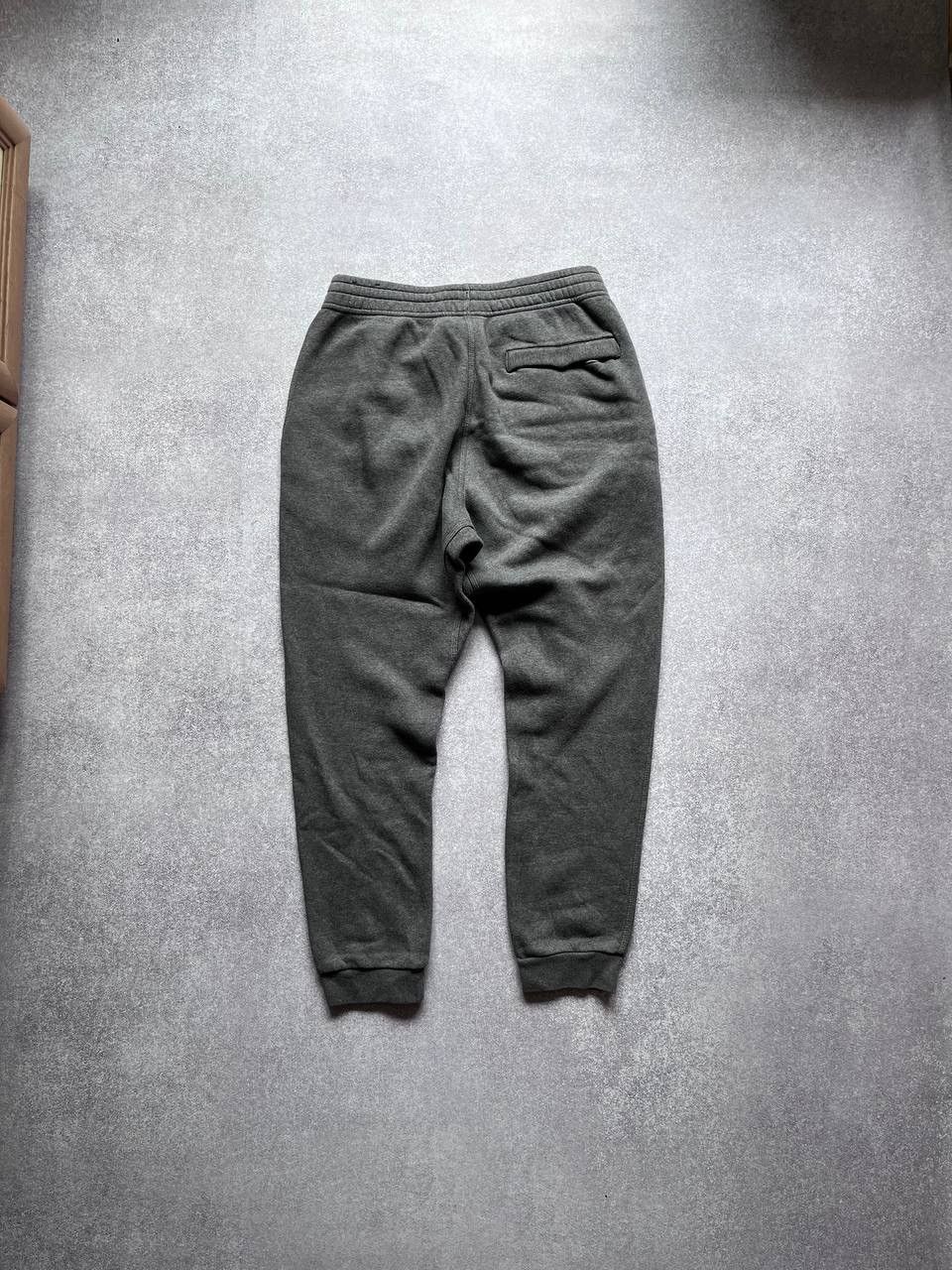 Nike × Vintage Vintage Nike Swoosh Gray Cotton Baggy Trackpants Y2K M Size US 32 / EU 48 - 4 Thumbnail