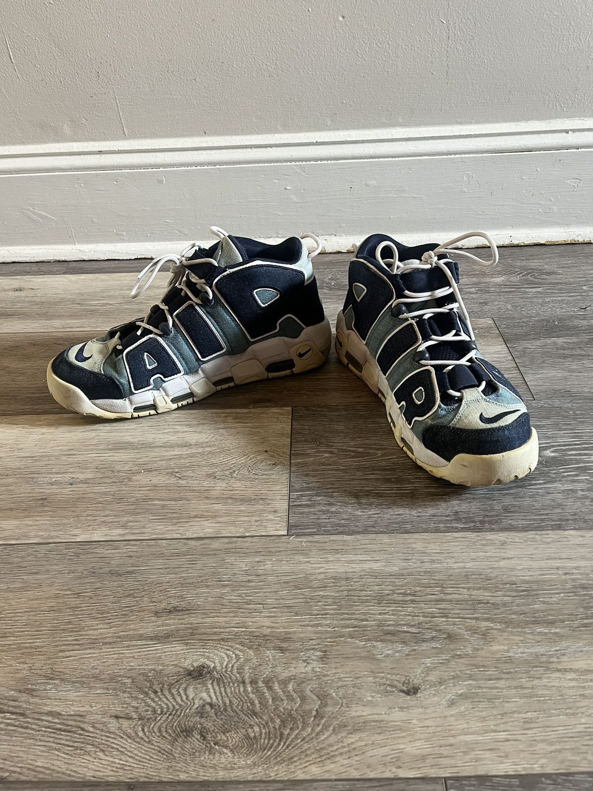 Jordan Brand × Nike Nike Air More Uptempo ‘Denim’ Size US 10.5 / EU 43-44 - 1 Thumbnail