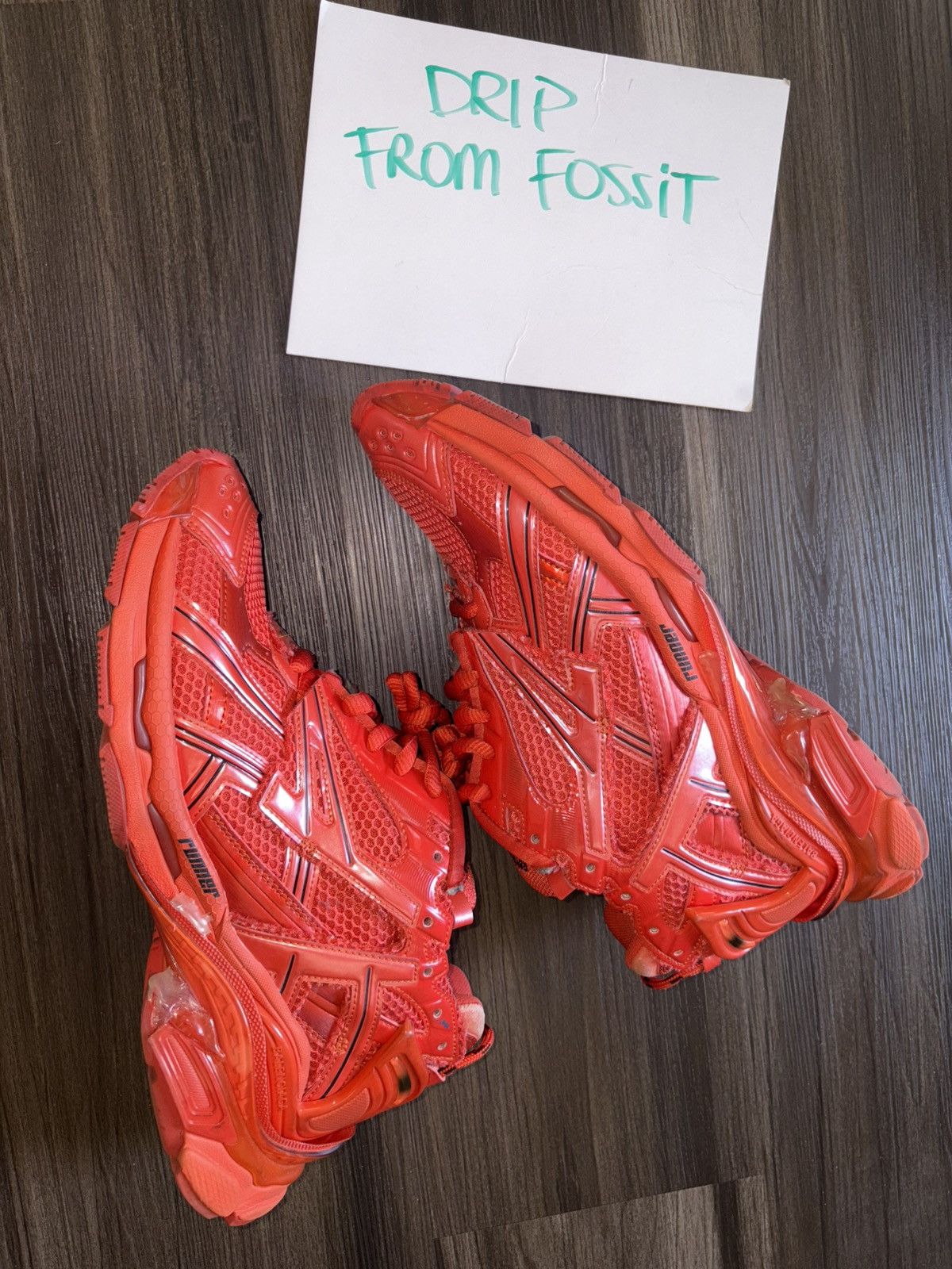 Balenciaga Balenciaga Runner Red Size US 11 / EU 44 - 9 Thumbnail