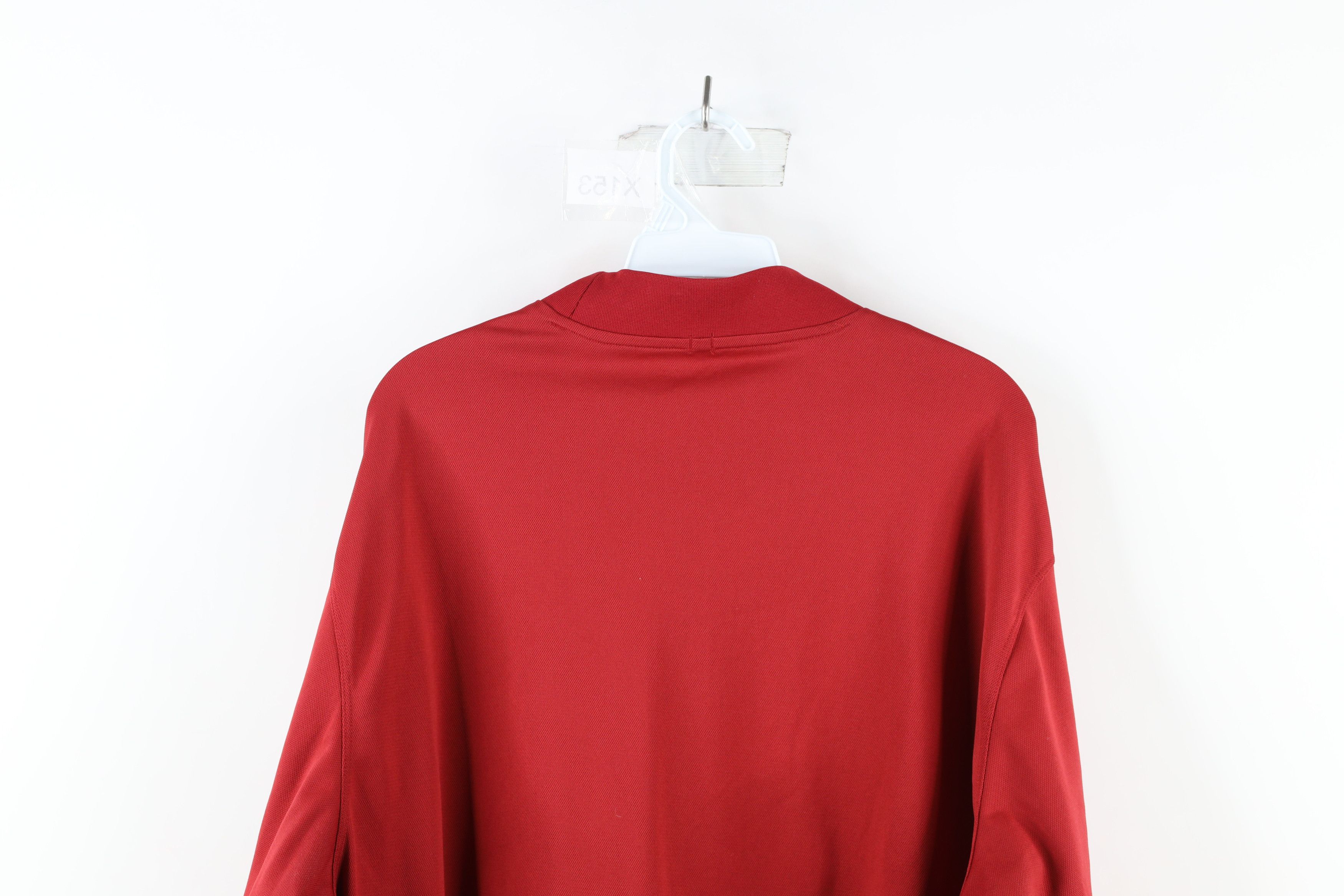 Nike × Vintage Vintage Nike Golf Mini Swoosh Mock Neck Long Sleeve T-Shirt Size US XL / EU 56 / 4 - 8 Thumbnail