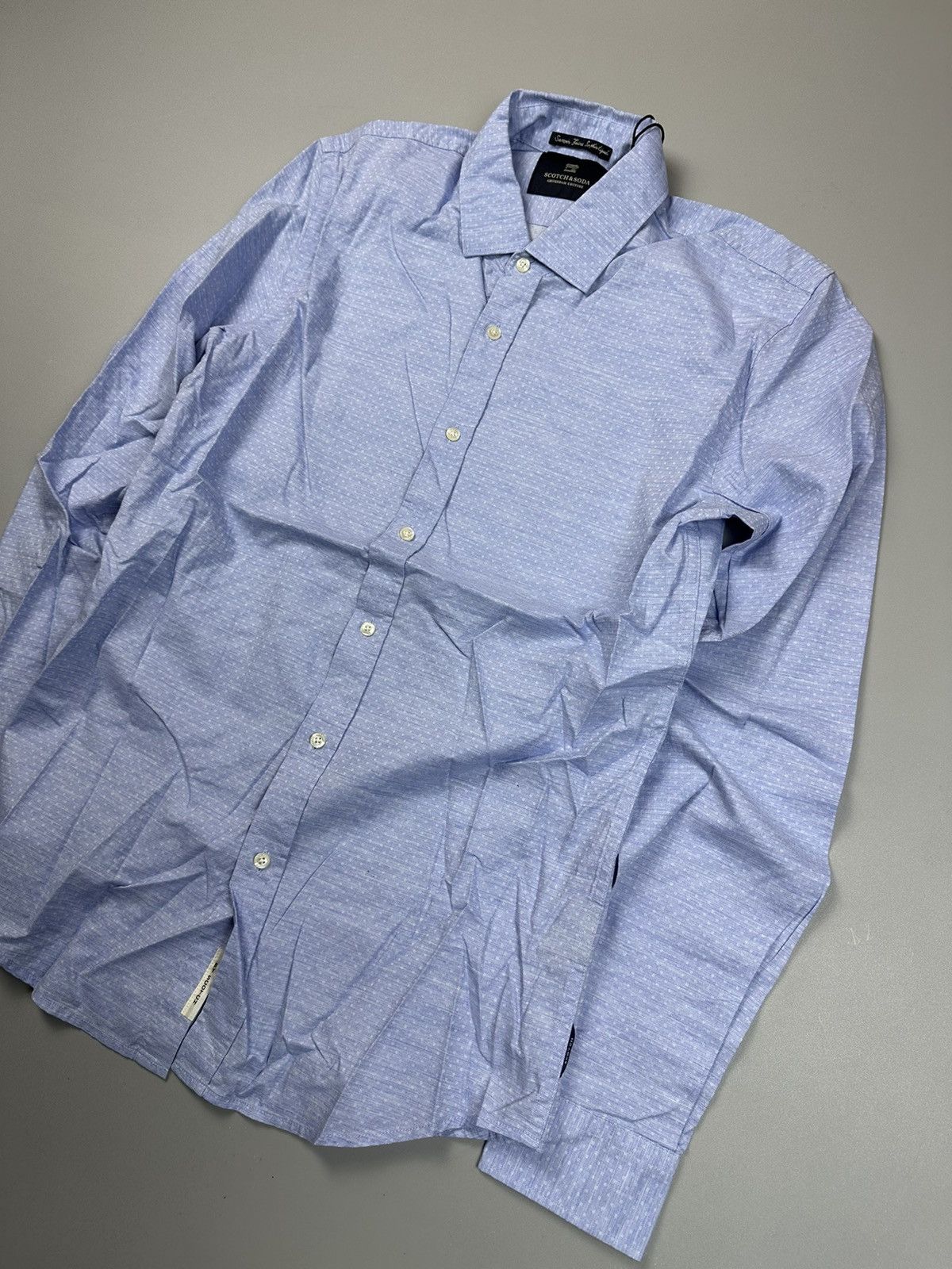 Scotch & Soda Classic Scotch&soda Pea buttoned shirt Light Blue Size US S / EU 44-46 / 1 - 1 Thumbnail