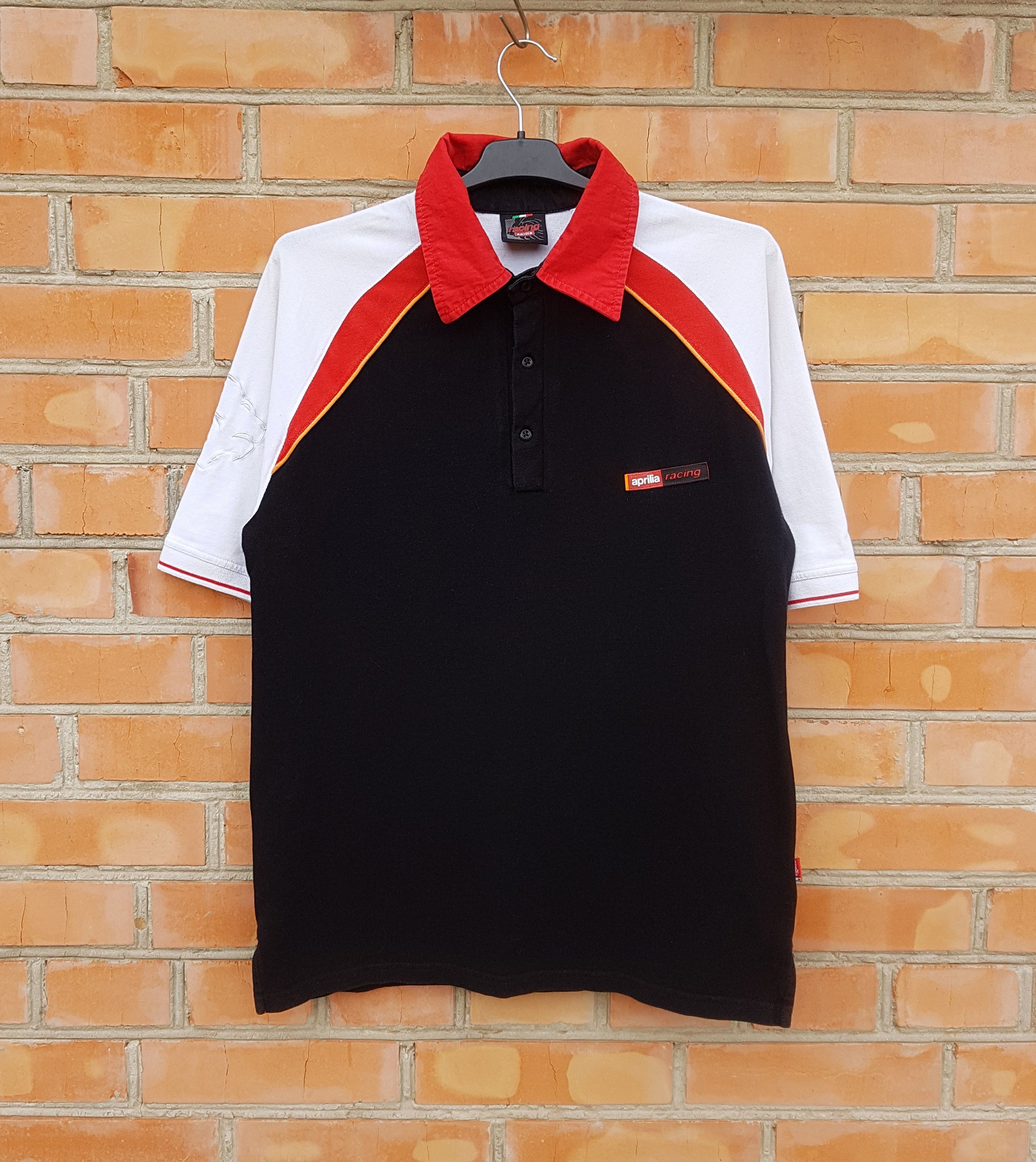 Vintage Vintage Aprilia Racing Team Polo MotoGP T Shirt sz L Size US M / EU 48-50 / 2 - 1 Thumbnail