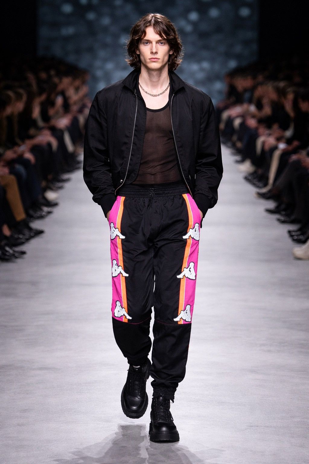 Kappa 🚨Kappa 222 Big Banda Drako Nylon Track Pants🚨 Size US 32 / EU 48 - 2 Thumbnail