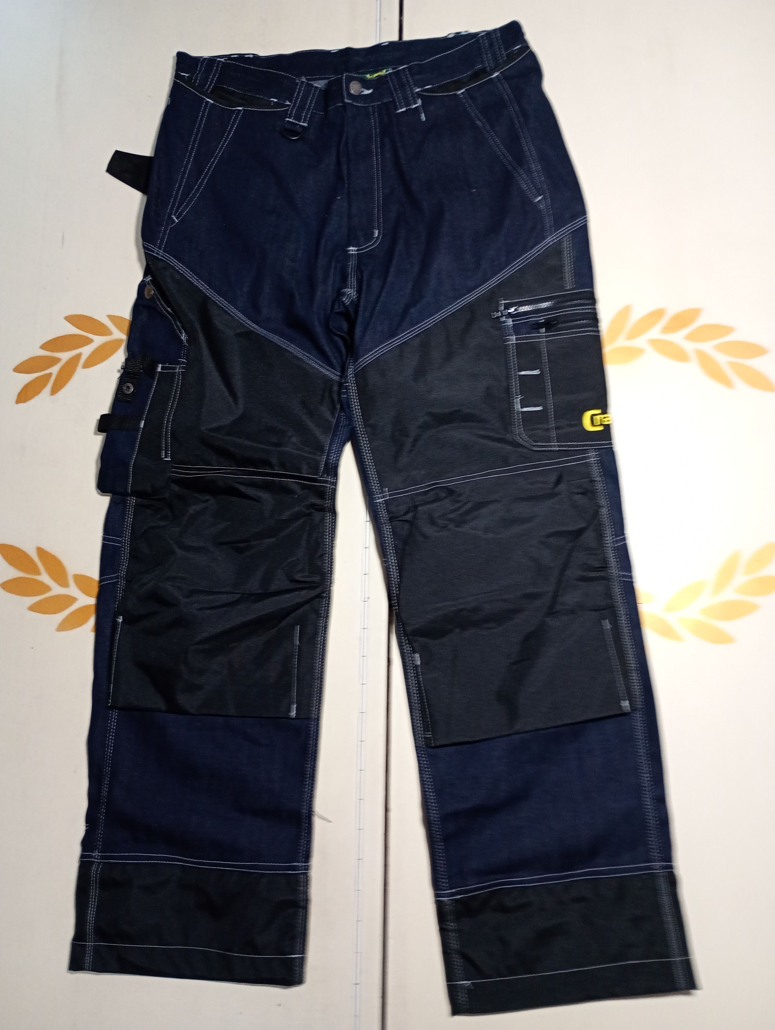 Vintage Cratex Workwear Baggy Jeans size 50 Size US 34 / EU 50 - 2 Thumbnail