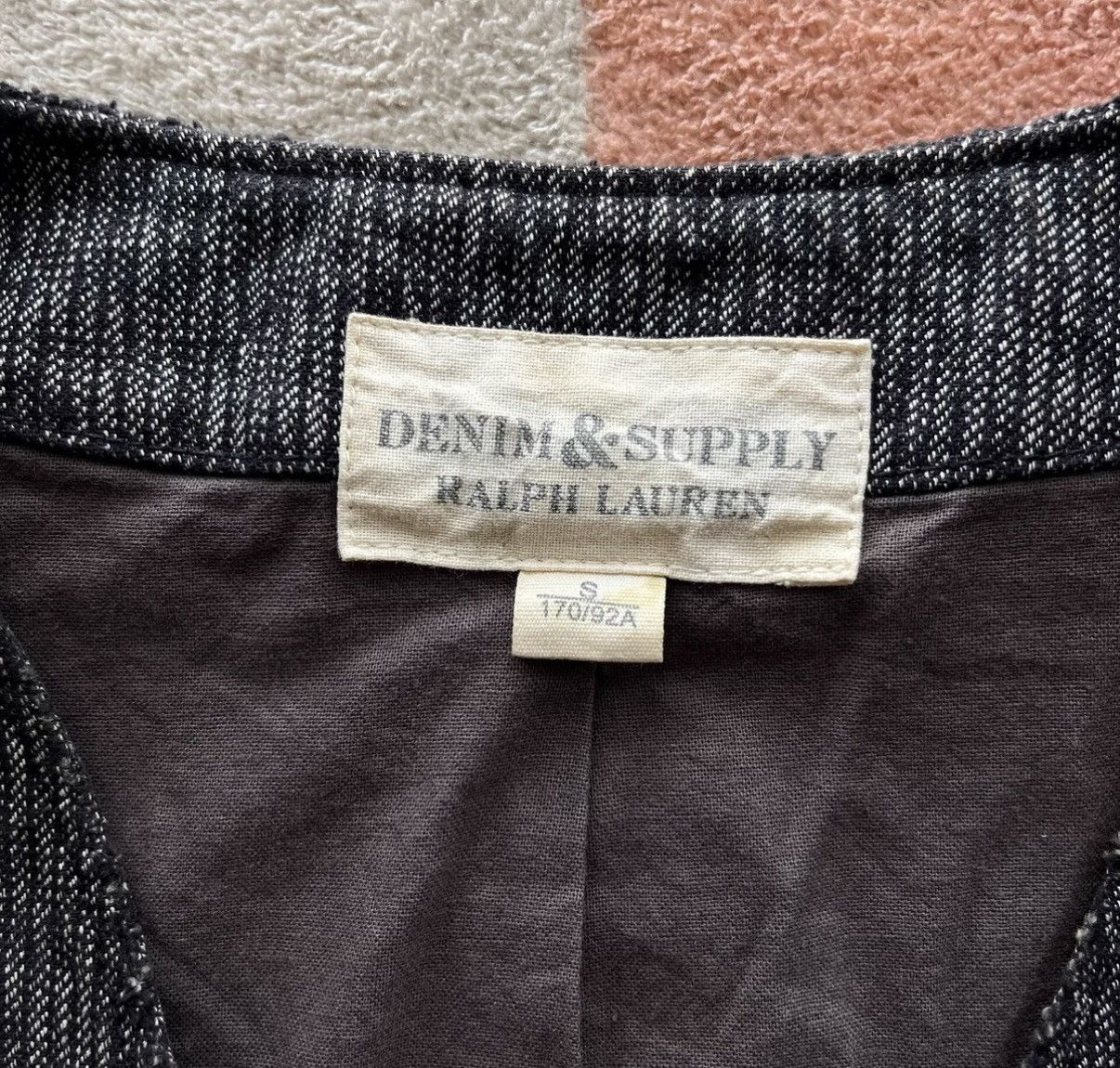 Denim & Supply Ralph Lauren Denim Supply Ralph Lauren Polo RL Salt & Pepper Vest K22 Size US S / EU 44-46 / 1 - 4 Thumbnail