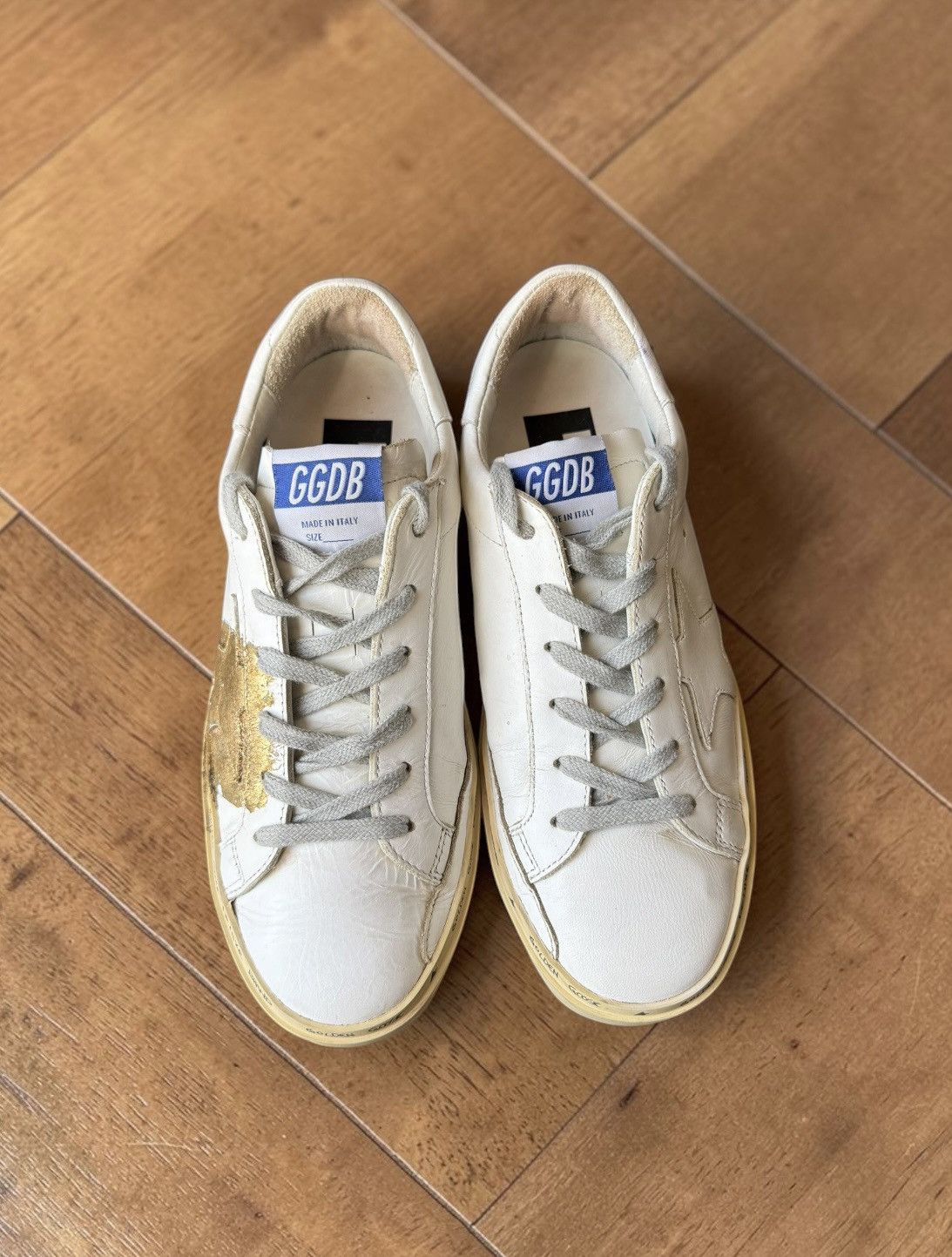 Golden Goose Golden Goose Super-Star Gold Star Sneakers EU 37 / US 5 Size US 5.5 / EU 38 - 2 Thumbnail