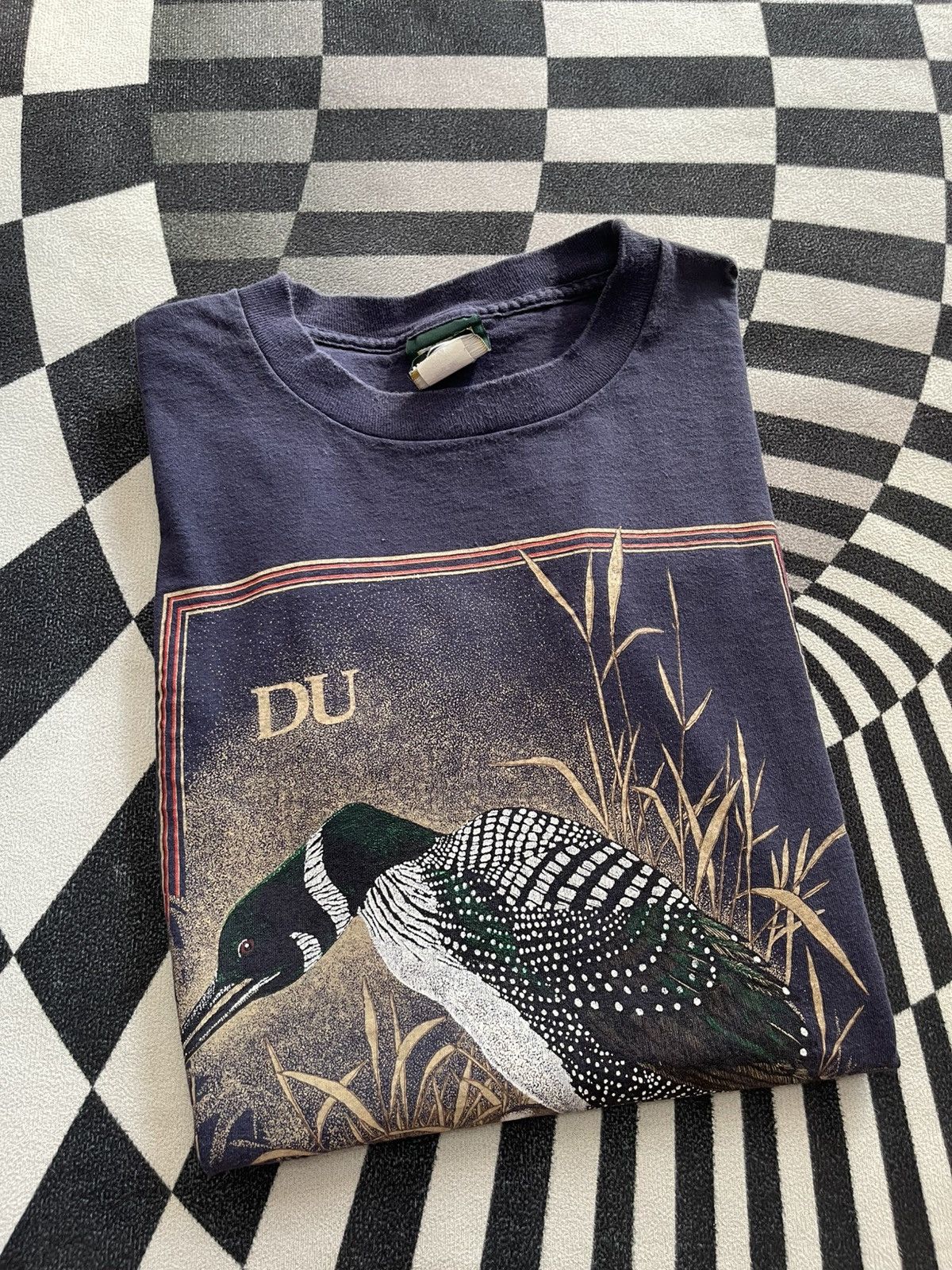 Vintage Vintage 90s Duck unlimited Tee Single stitch Size US XL / EU 56 / 4 - 1 Thumbnail