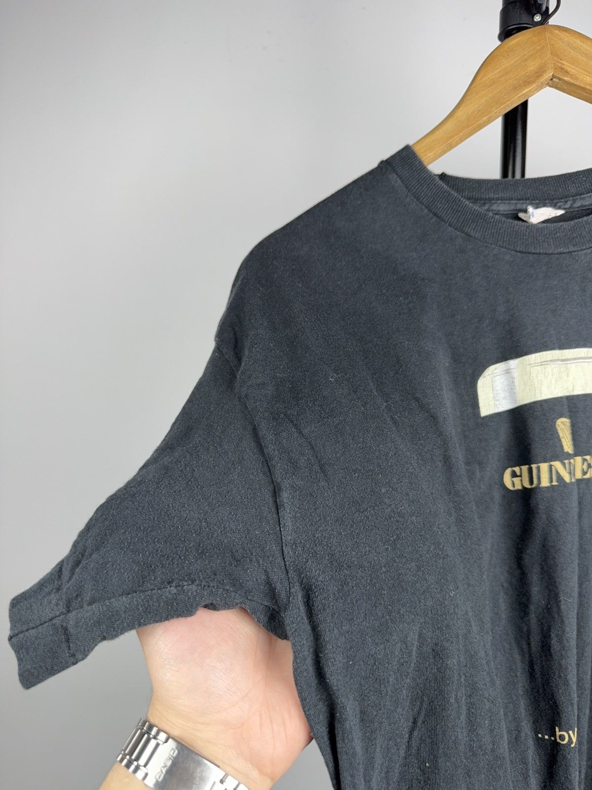 Vintage Retro Vintage Guinness Beer Graphic 90s Pub Promo T shirt Size US L / EU 52-54 / 3 - 4 Thumbnail
