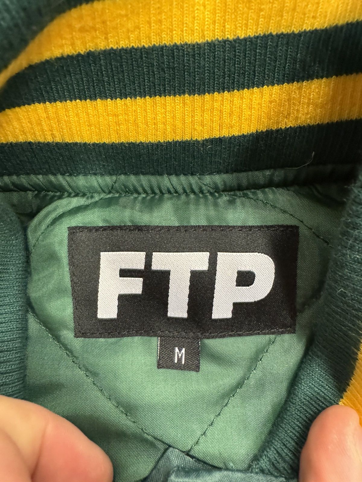 Fuck The Population FTP Varsity Jacket Size US L / EU 52-54 / 3 - 3 Thumbnail