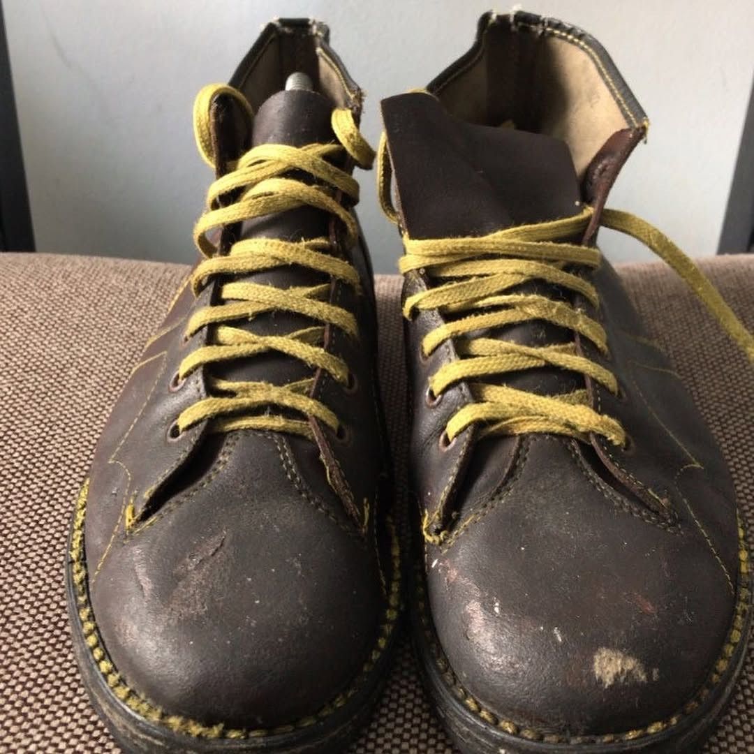 Vintage Monkey Boots Grafter Czech leather wine Size 9uk 43 Eur Size US 10 / EU 43 - 7 Thumbnail