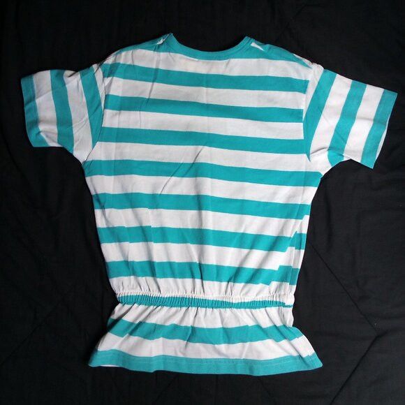 Hang Ten Vintage Hang Ten Striped Pocket Surf T-Shirt Size L / US 10 / IT 46 - 6 Thumbnail