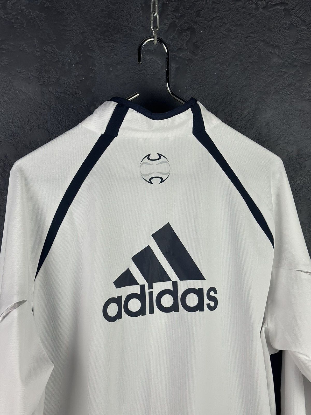 Vintage Vintage Adidas Real Madrid Track Jacket Size US L / EU 52-54 / 3 - 7 Thumbnail